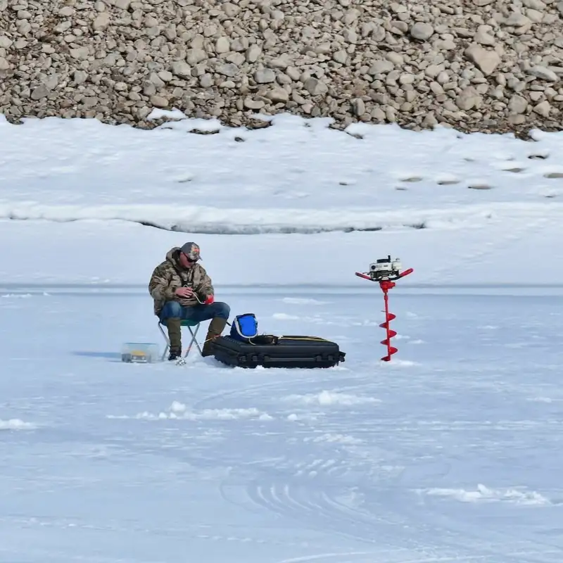 Hans Prahl - Ice Fishing