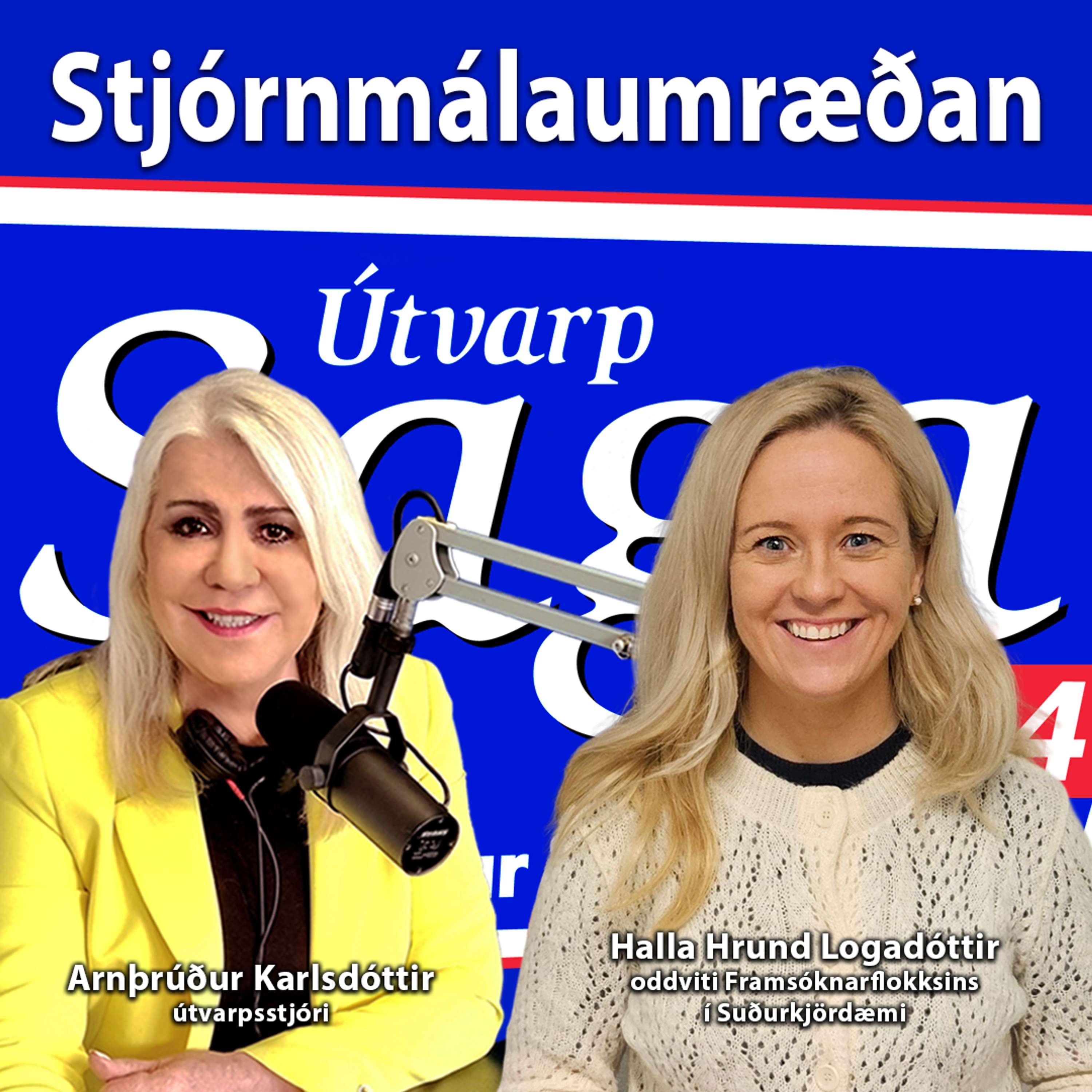Stjórnmálaumræðan - Halla Hrund Logadóttir