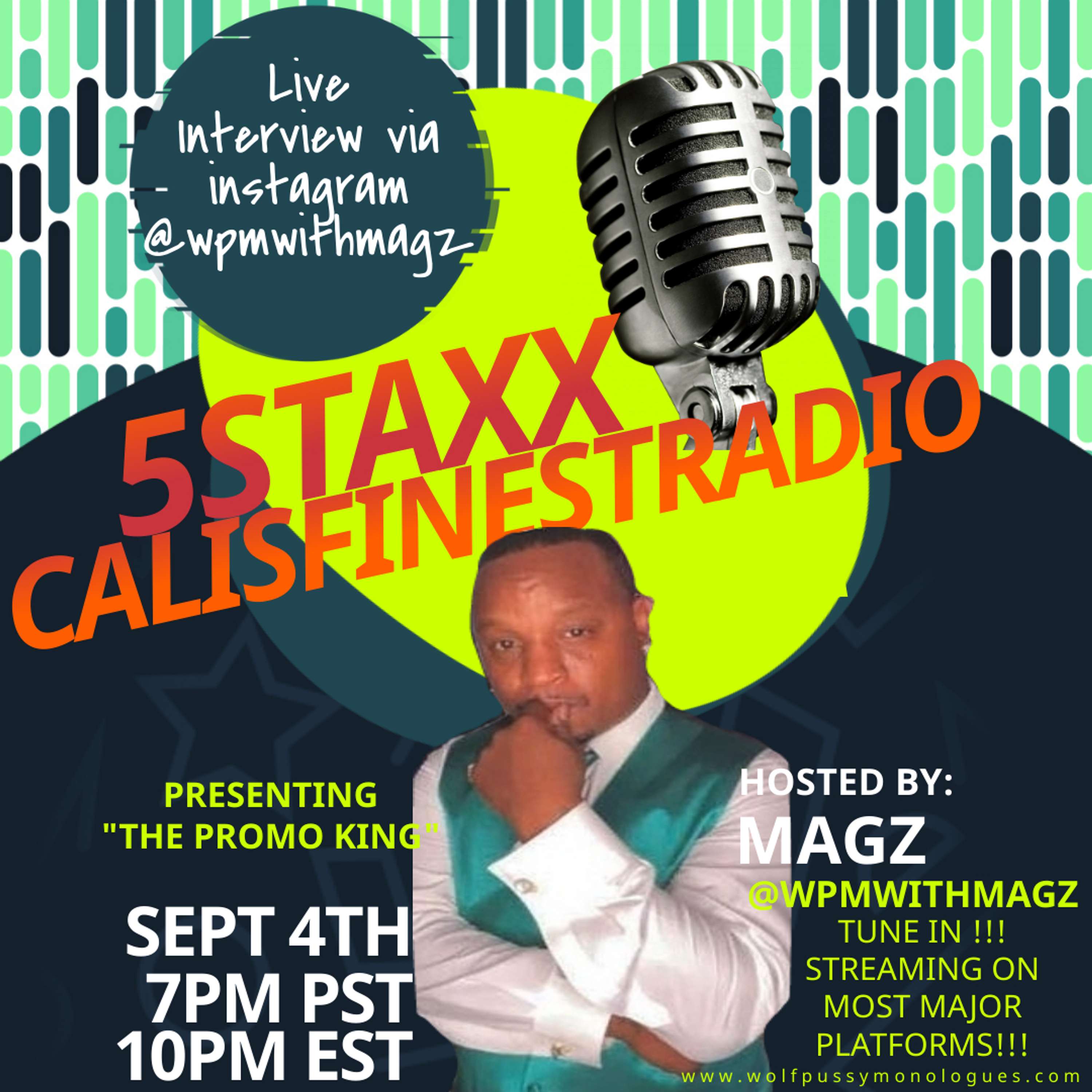 Live Interview With 5Staxx of Cali's Finest Radio