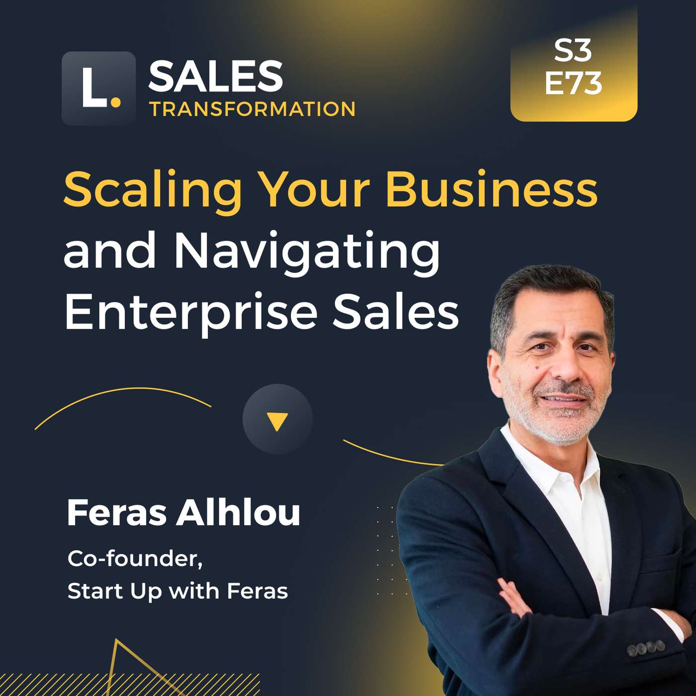 747 - Scaling Your Business and Navigating Enterprise Sales, Feras Alhlou