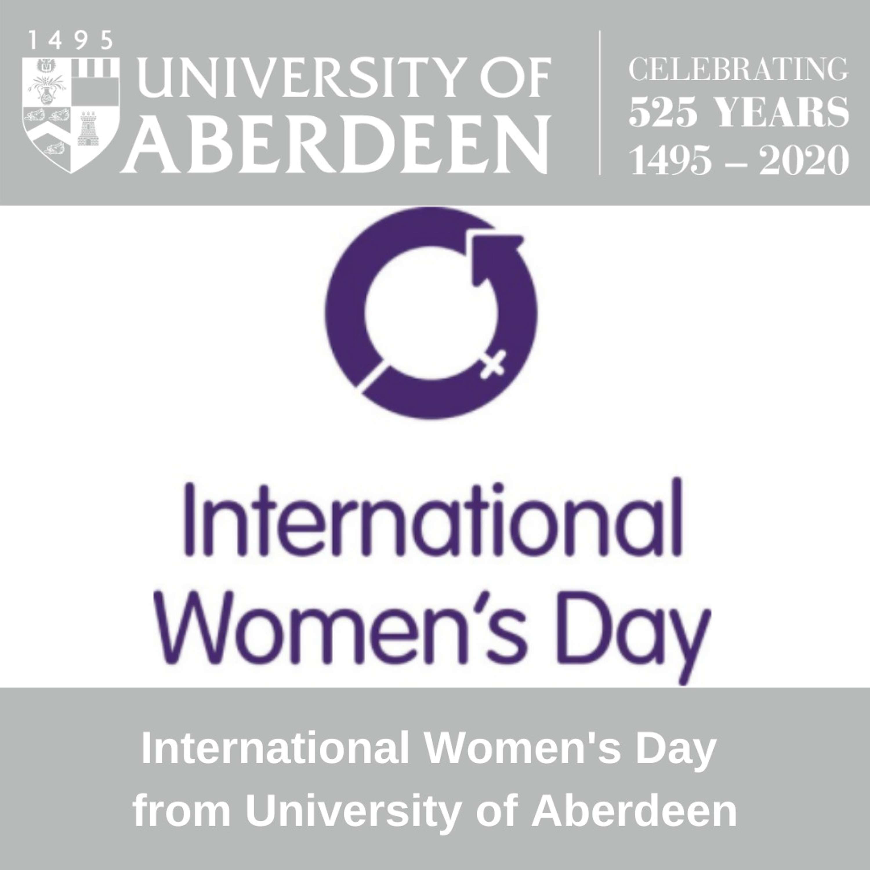 International Women's Day by the University of Aberdeen podcast artwork