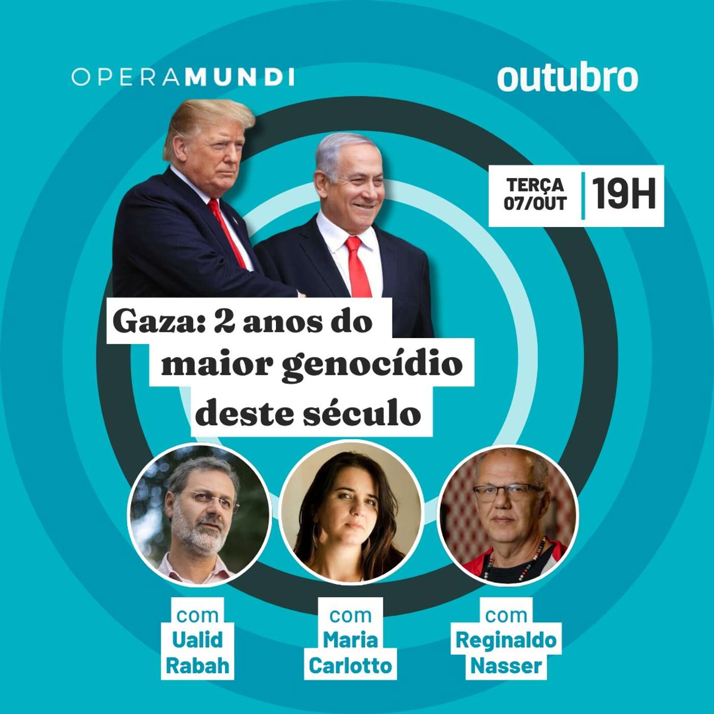 Gaza: 2 anos do maior genocídio deste século - Programa Outubro