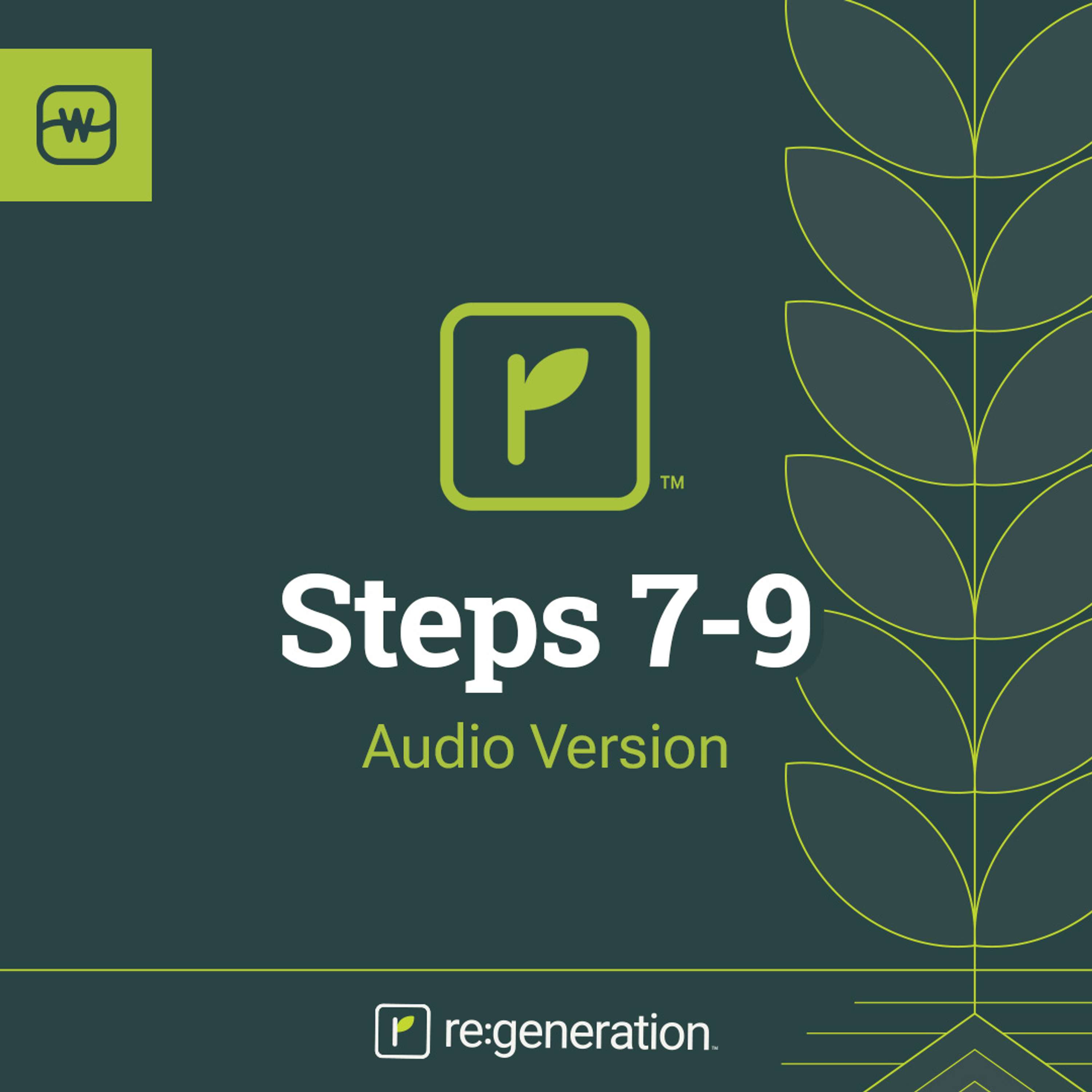 re:generation Steps 7-9