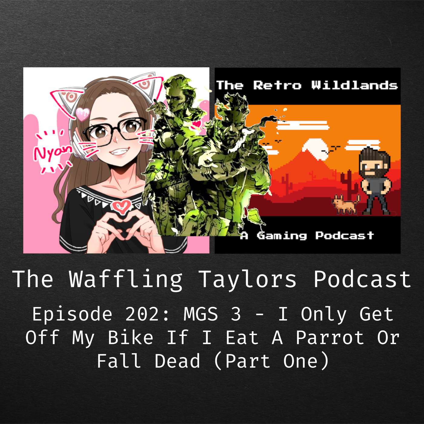 MGS 3 Snake Eater: I Only Get Off My Bike If I Eat A Parrot Or Fall Dead (Part One)