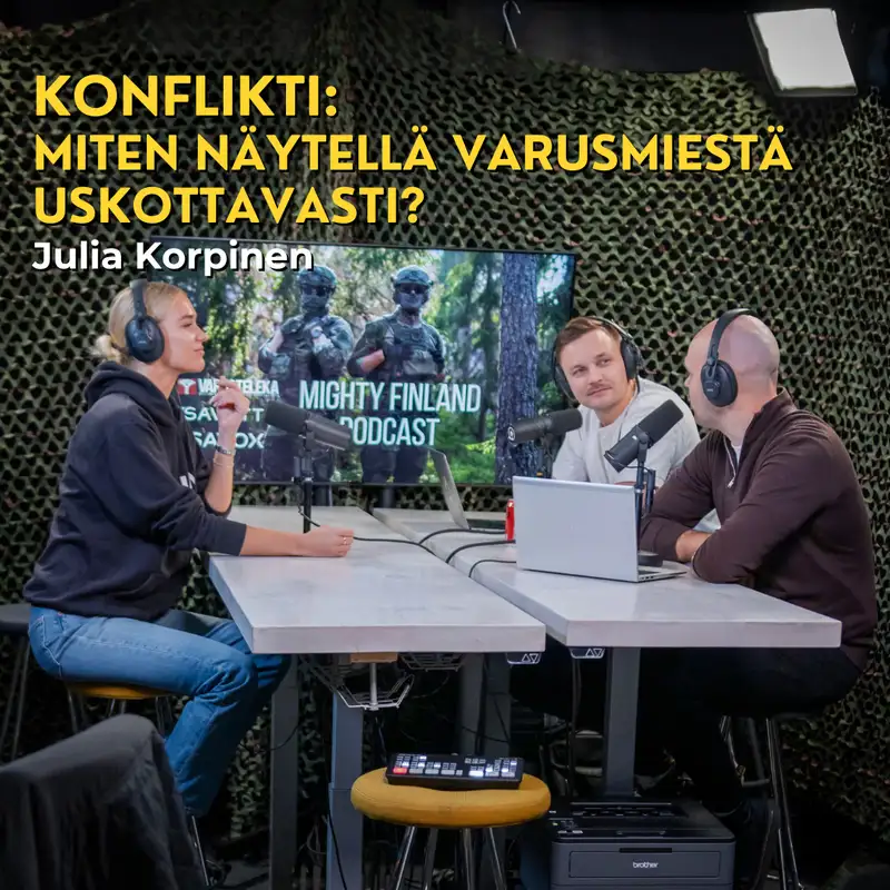 Konflikti: Miten näytellä sotilasta uskottavasti? Julia Korpinen