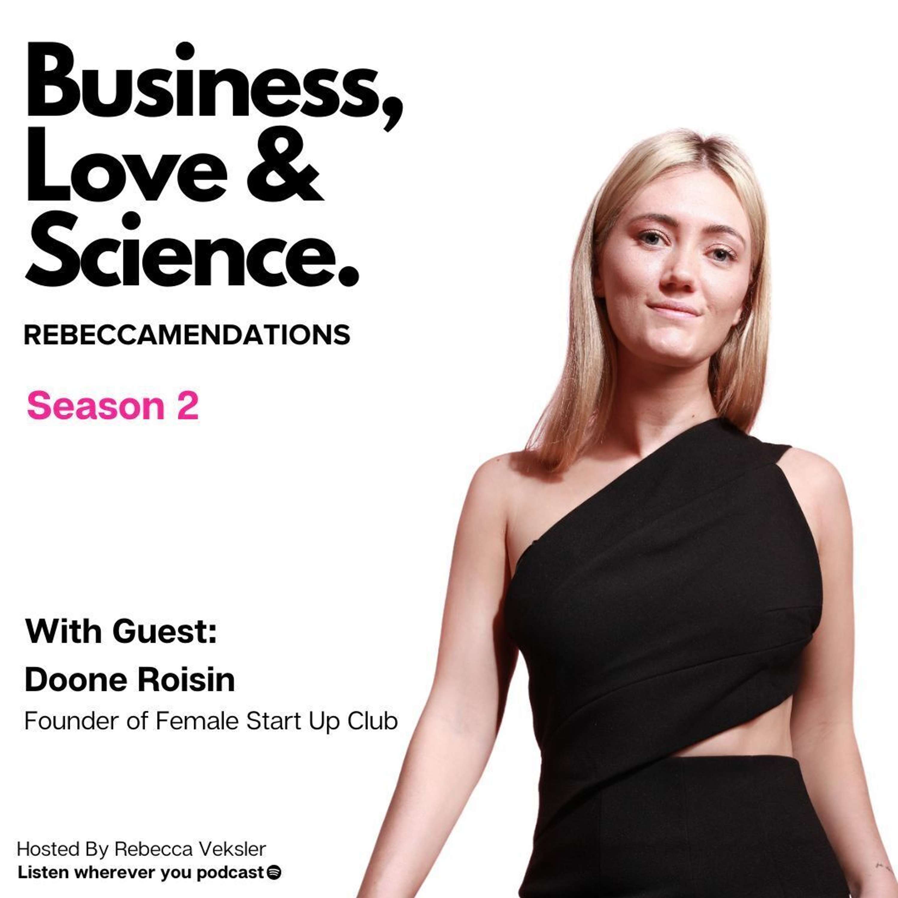 Rebeccamendations - Business, Love & Science.
