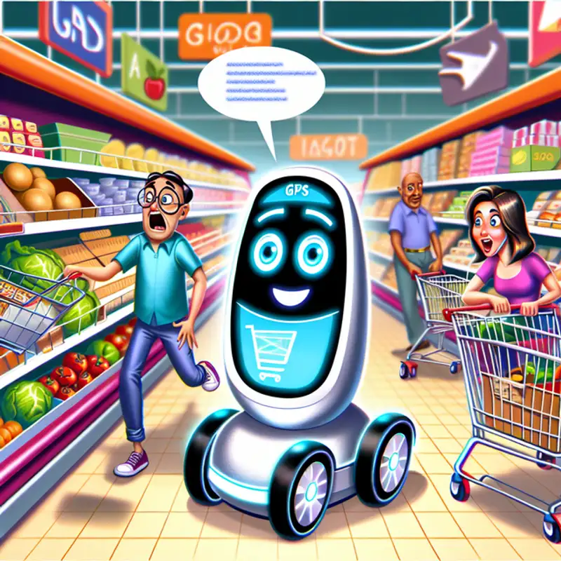 Revolutionizing Retail How Smart Carts with GPS and AI are Transforming Your Shopping Experience