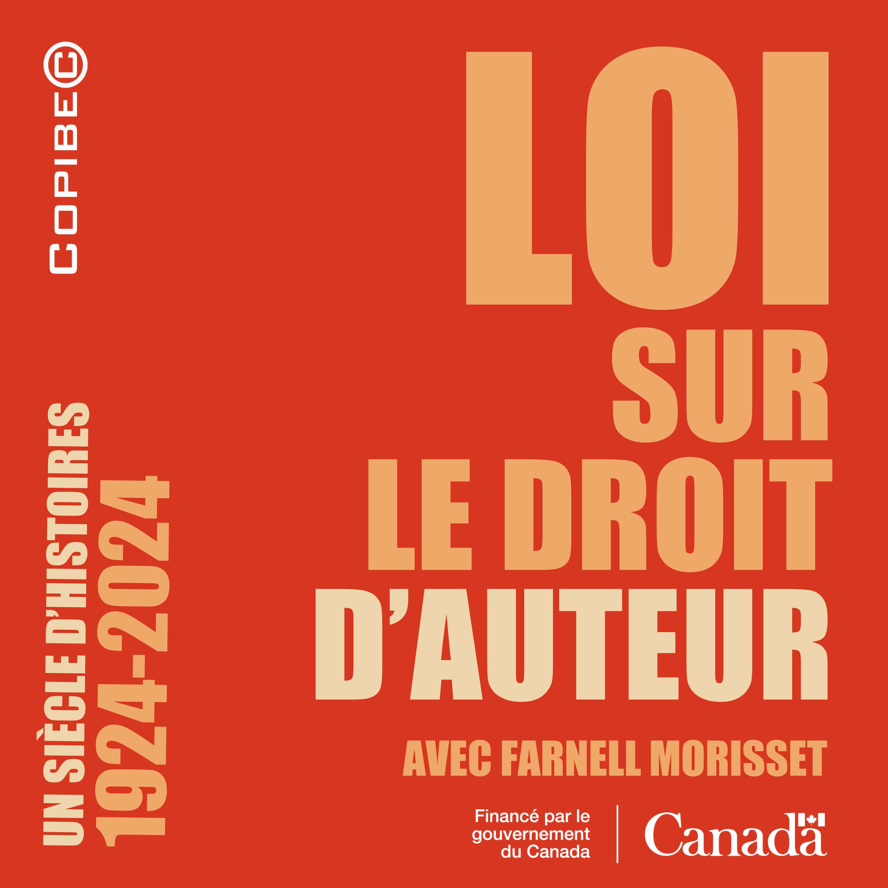 Loi sur le droit d'auteur : un siècle d'histoires podcast artwork