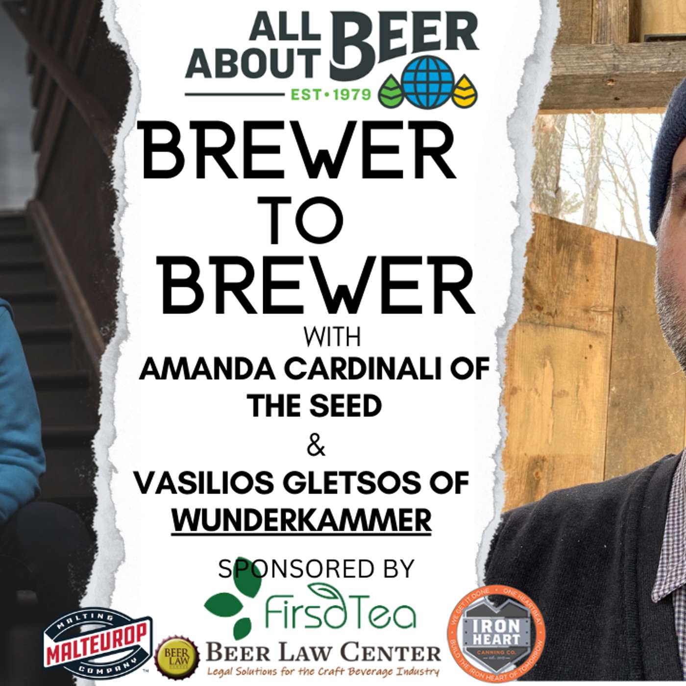 Brewer to Brewer: Amanda Cardinali and Vasilios Gletsos