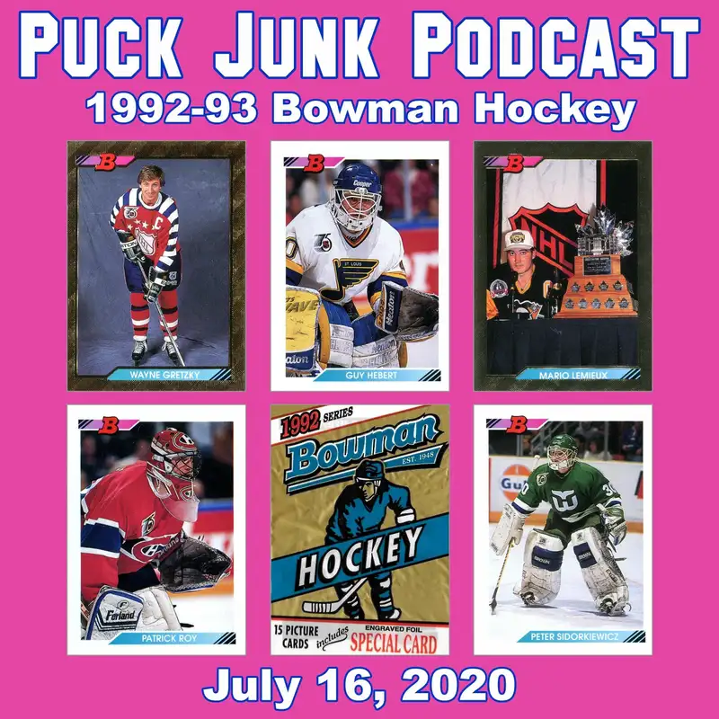 1992-93 Bowman Hockey Cards | #65 | 7/16/2020