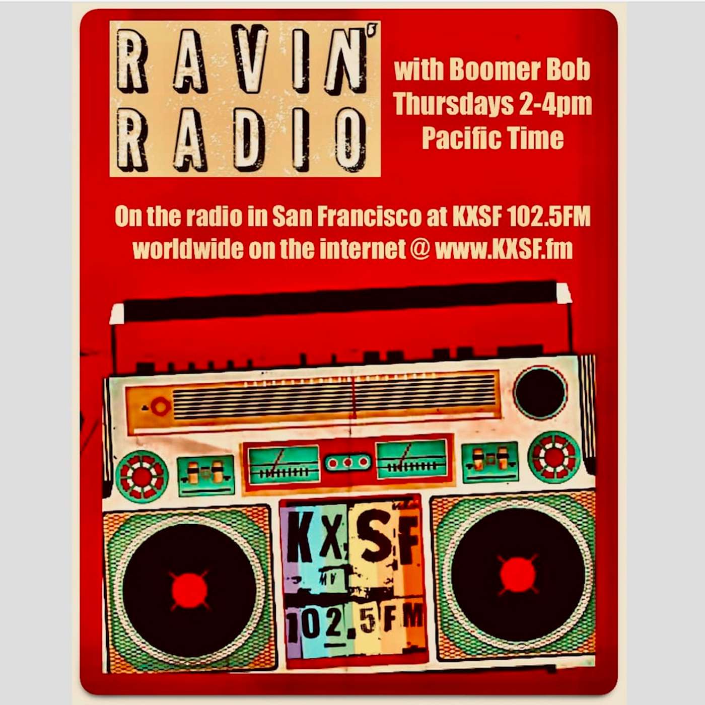 RR_083  7/11/24 Ravin' Radio with Boomer Bob episode artwork