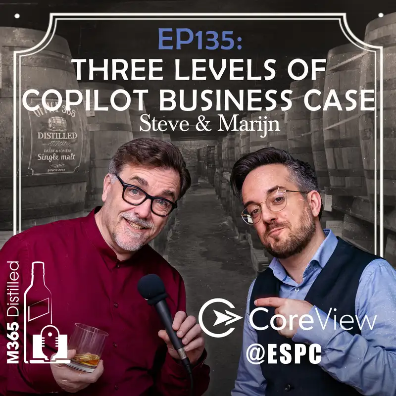 EP 135: CoreView @ ESPC: 3 levels of Copilot business case