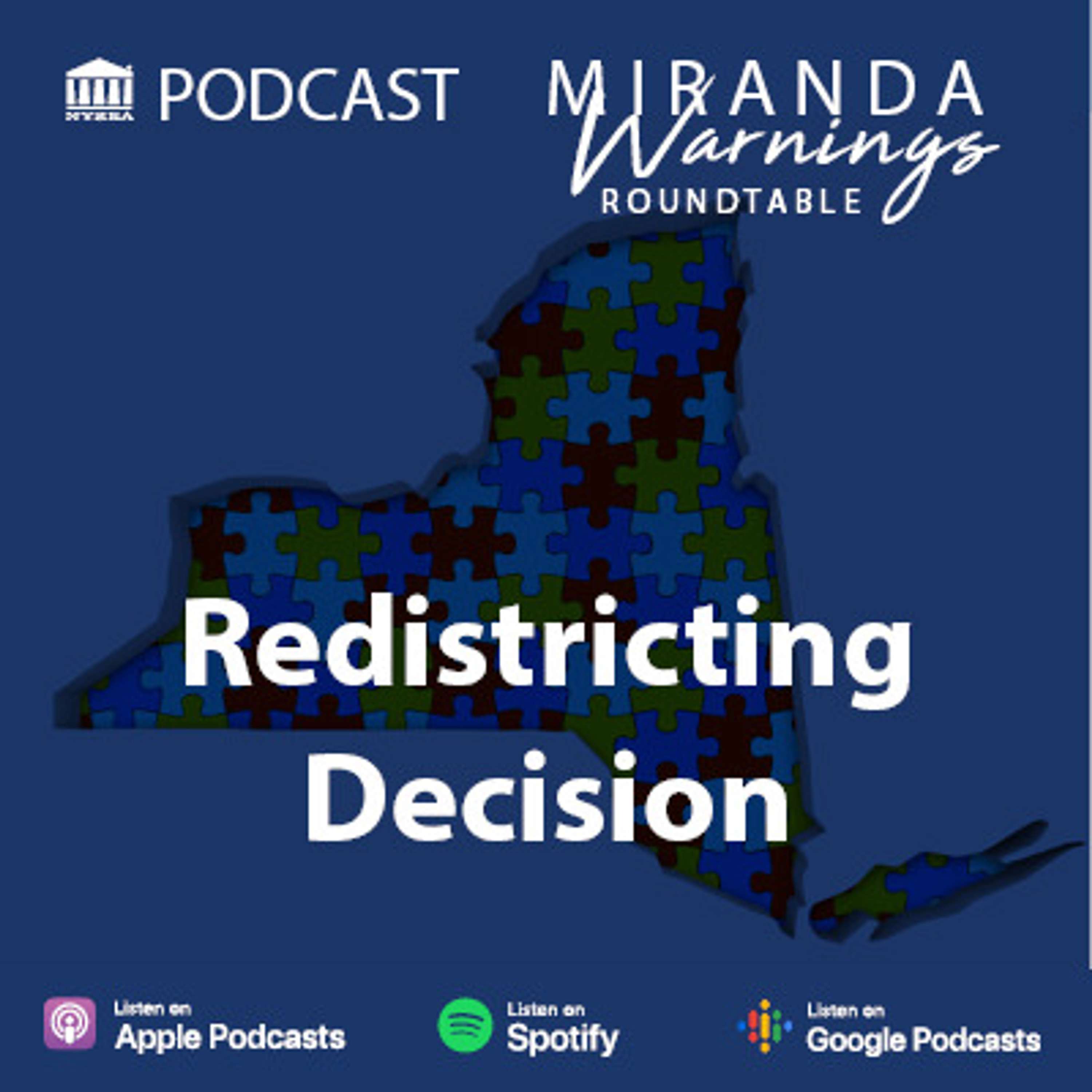 Roundtable: NYS Redistricting Decision