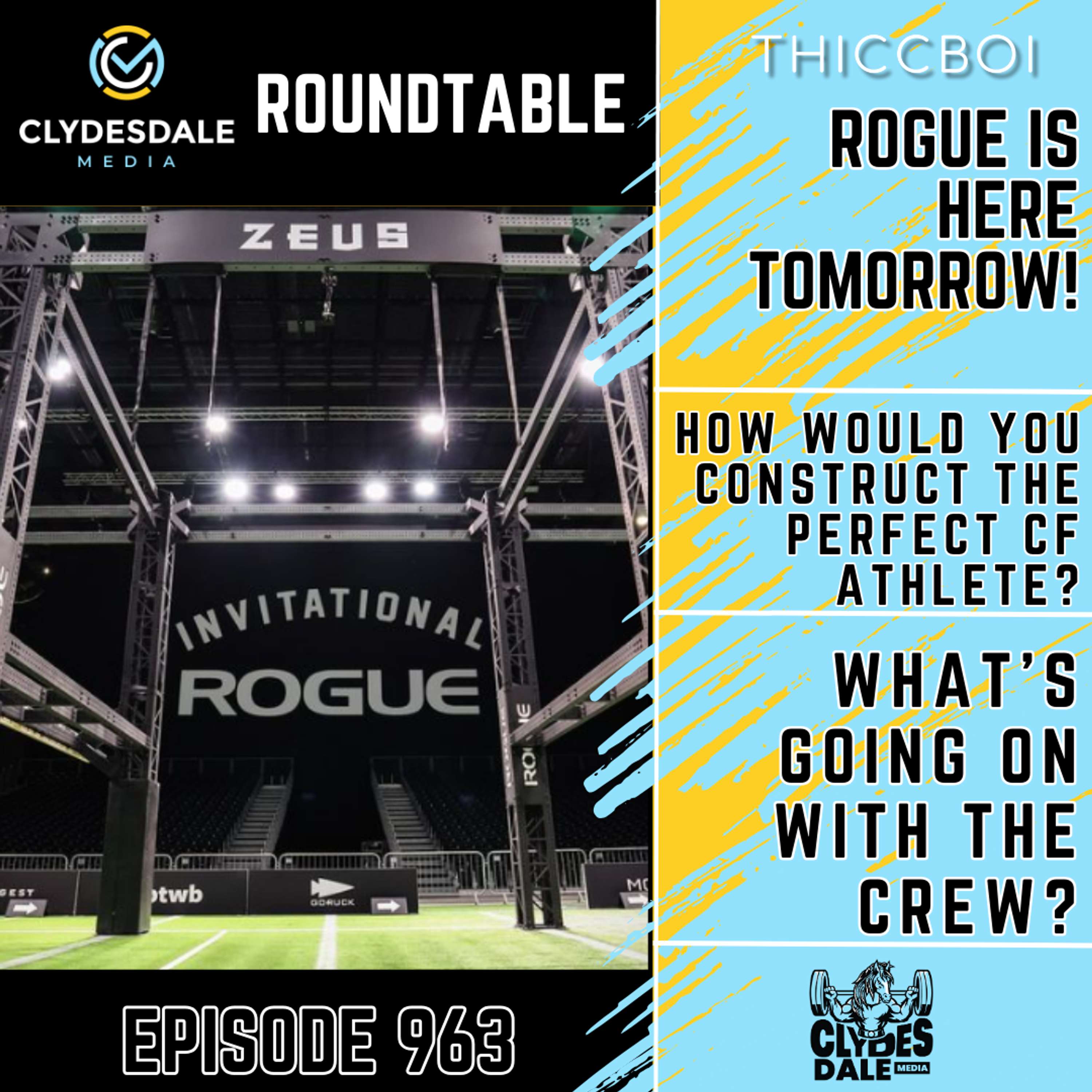 Clydesdale Media Roundtable - Rogue is in Scotland and Live this Weekend!