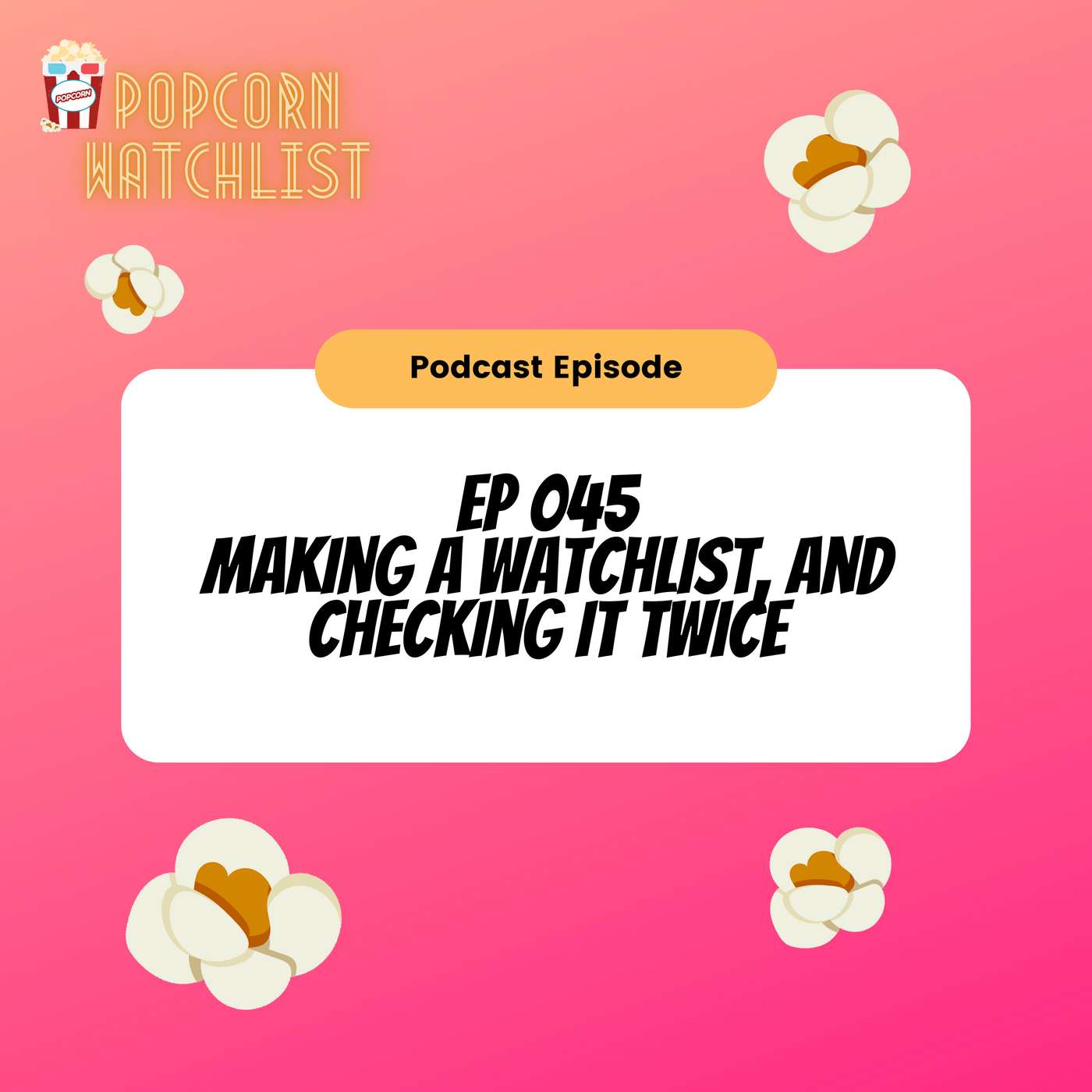 Making a Watchlist, and Checking it Twice