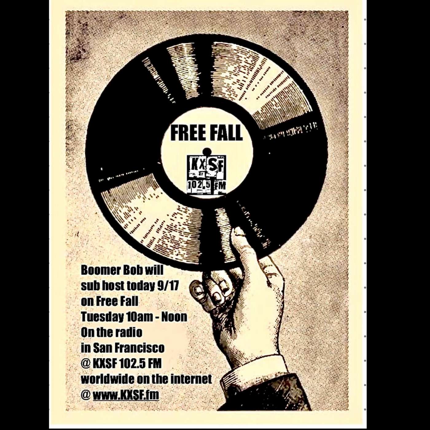 RR_095 Boomer Bob Subs for David Bassin on Freefall  09/17/24 episode artwork