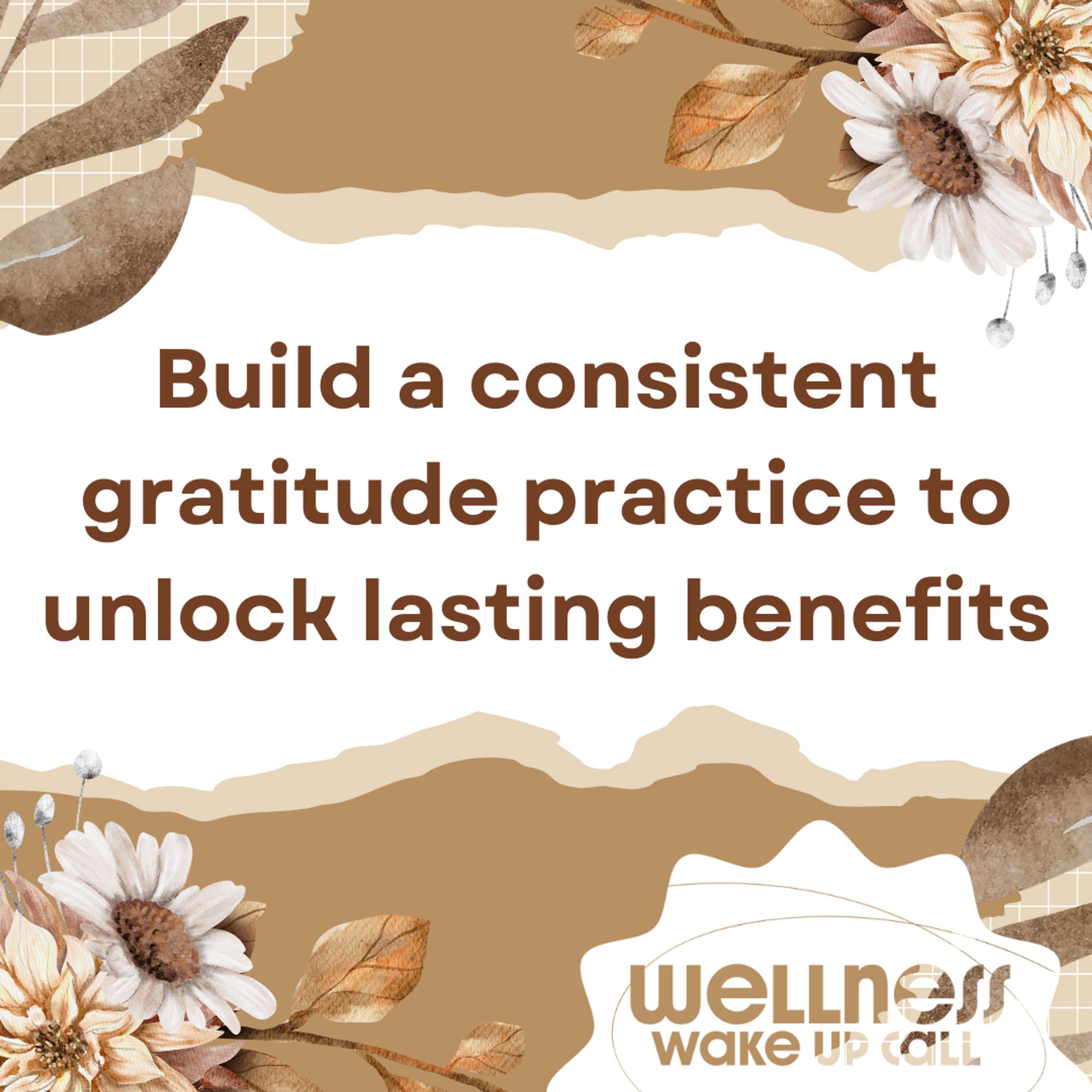 Wellness Wake Up Call