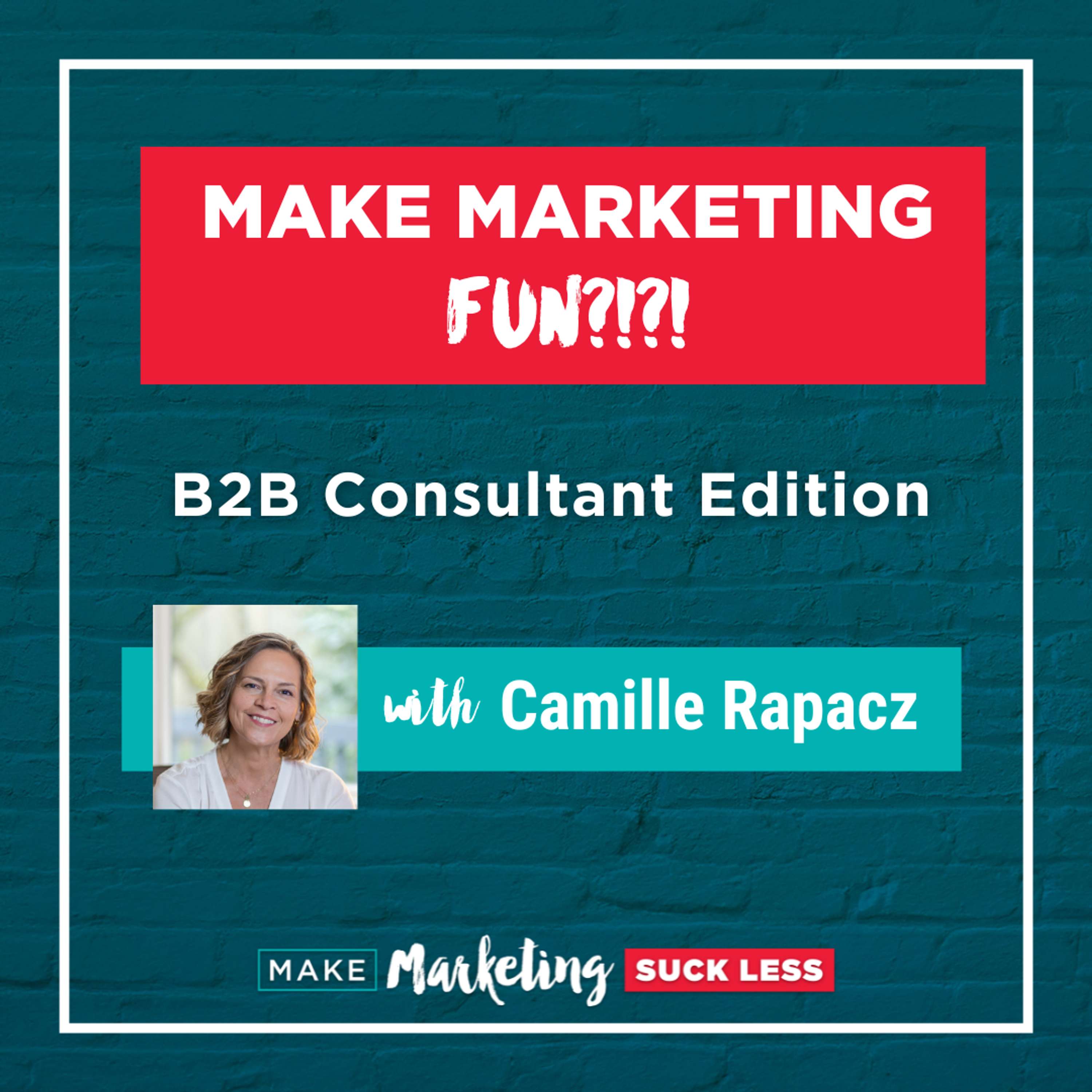 Make Marketing….Fun?!?: B2B Consultant Edition with Camille Rapacz