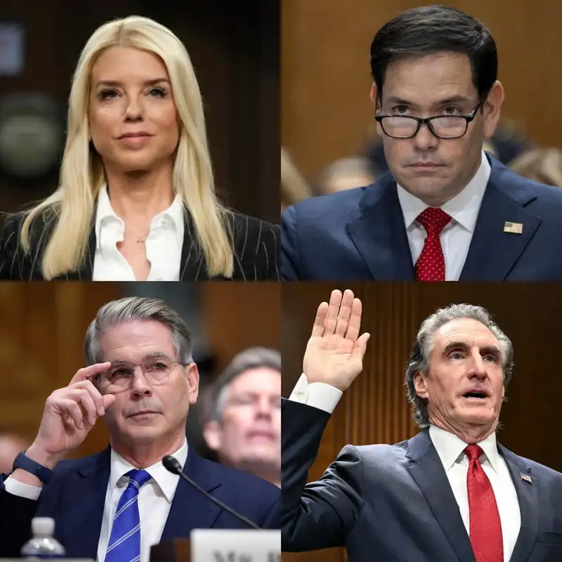 Batters Up: Bondi, Bessent, Burgum, and Rubio