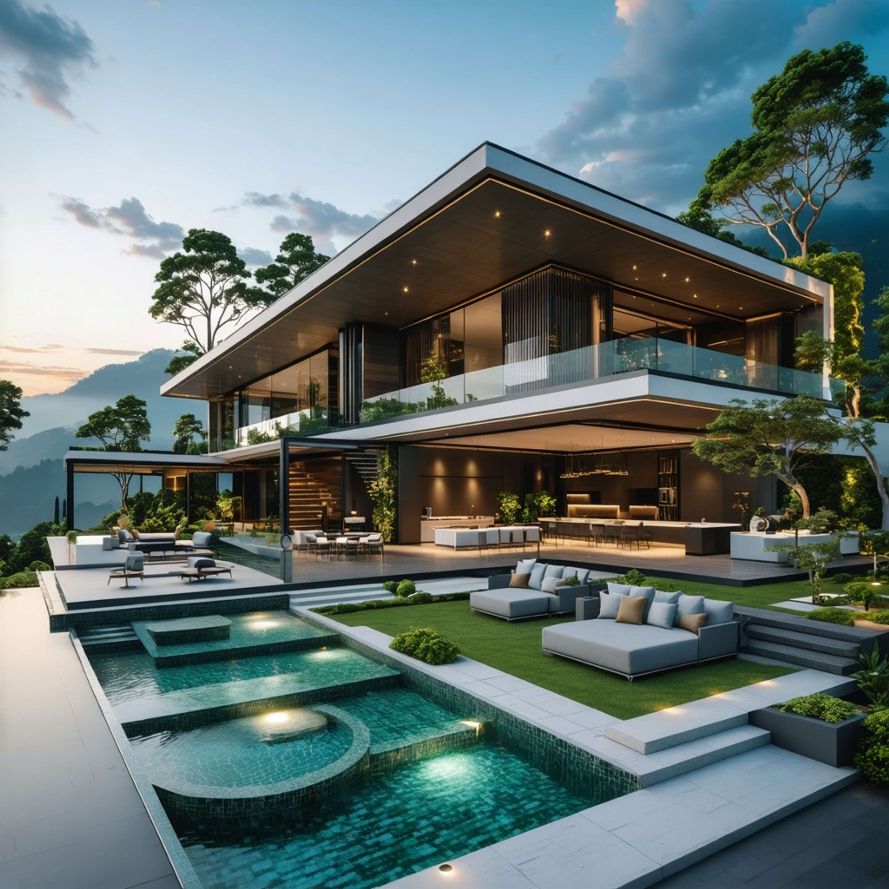 Modern Luxury Home for Sale at 1234 Dream Lane