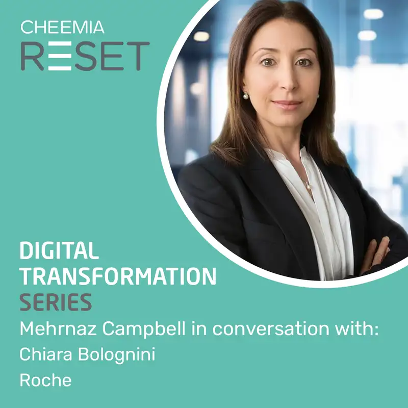 Mehrnaz Campell in conversation with Chiara Bolgnini from Roche