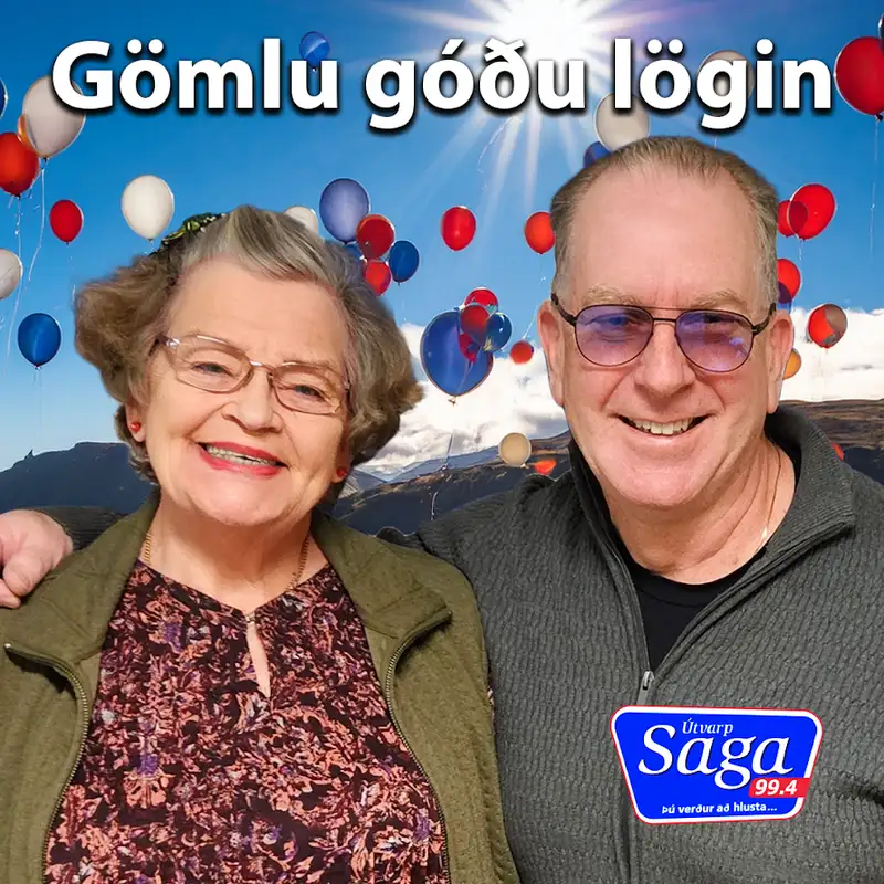 Maggi Magg og Hjördís Geirsdóttir söngkona