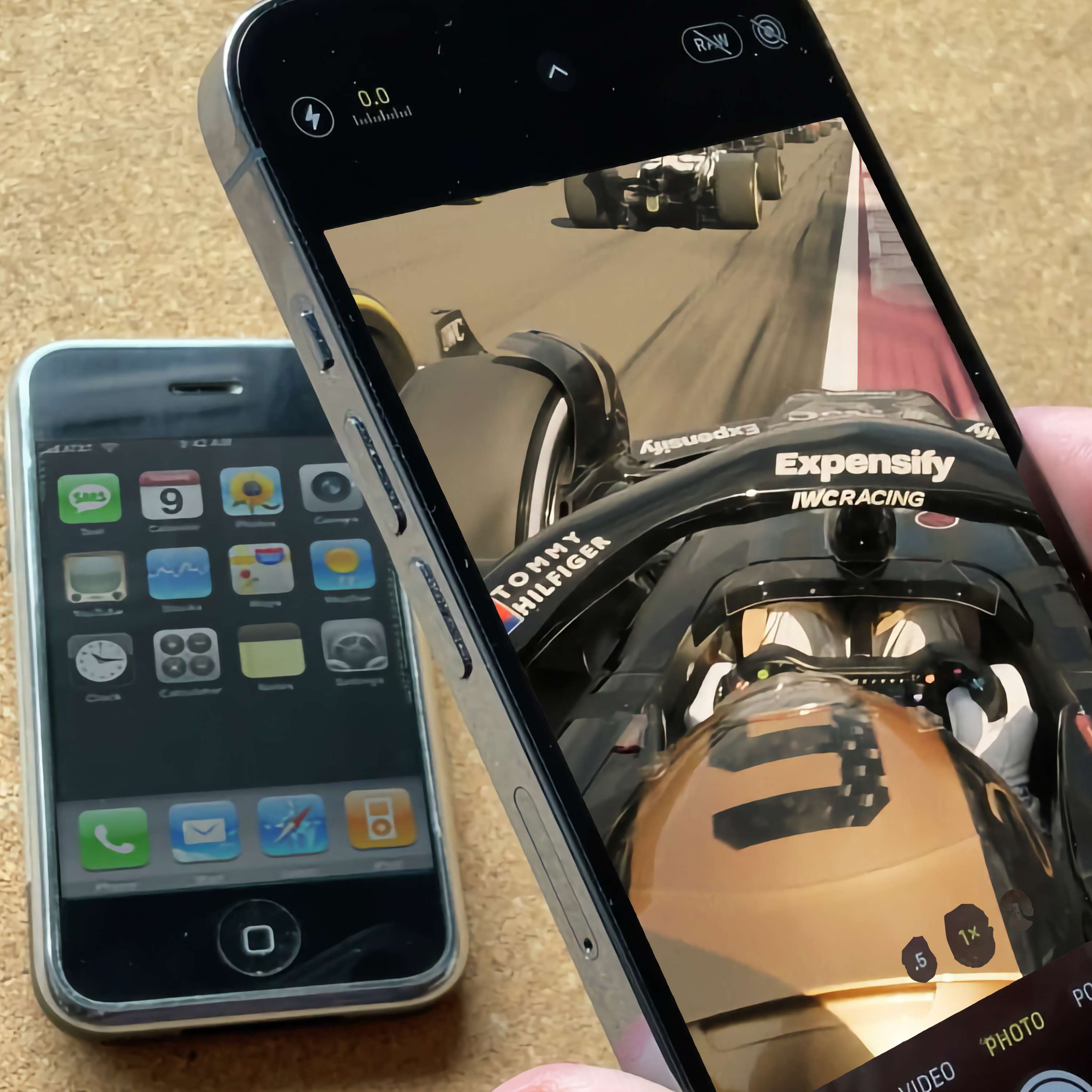 cover of episode F1, the original iPhone, Siri's future, and Apple Music's birthday on the AppleInsider Podcast