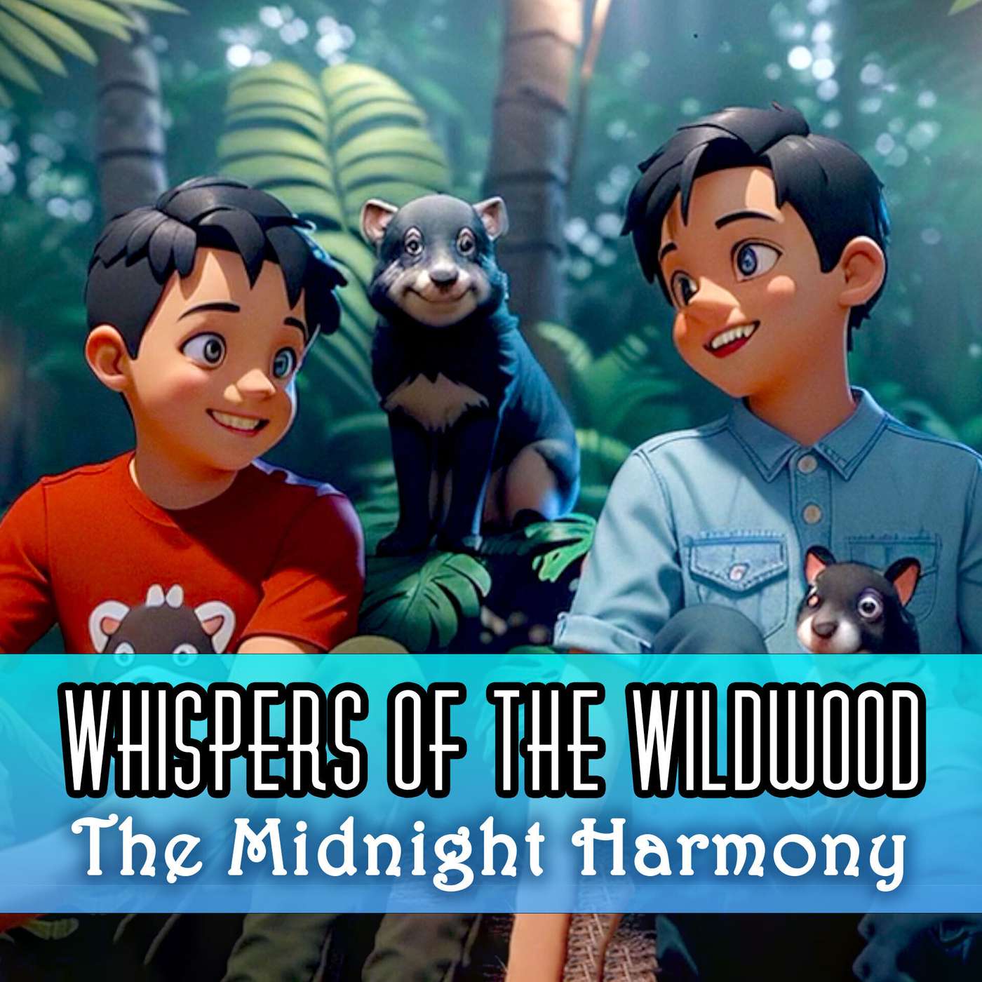 🦉 Whispers of The Wildwood: The Midnight Harmony 🎻 | An enchanting musical adventure for kids