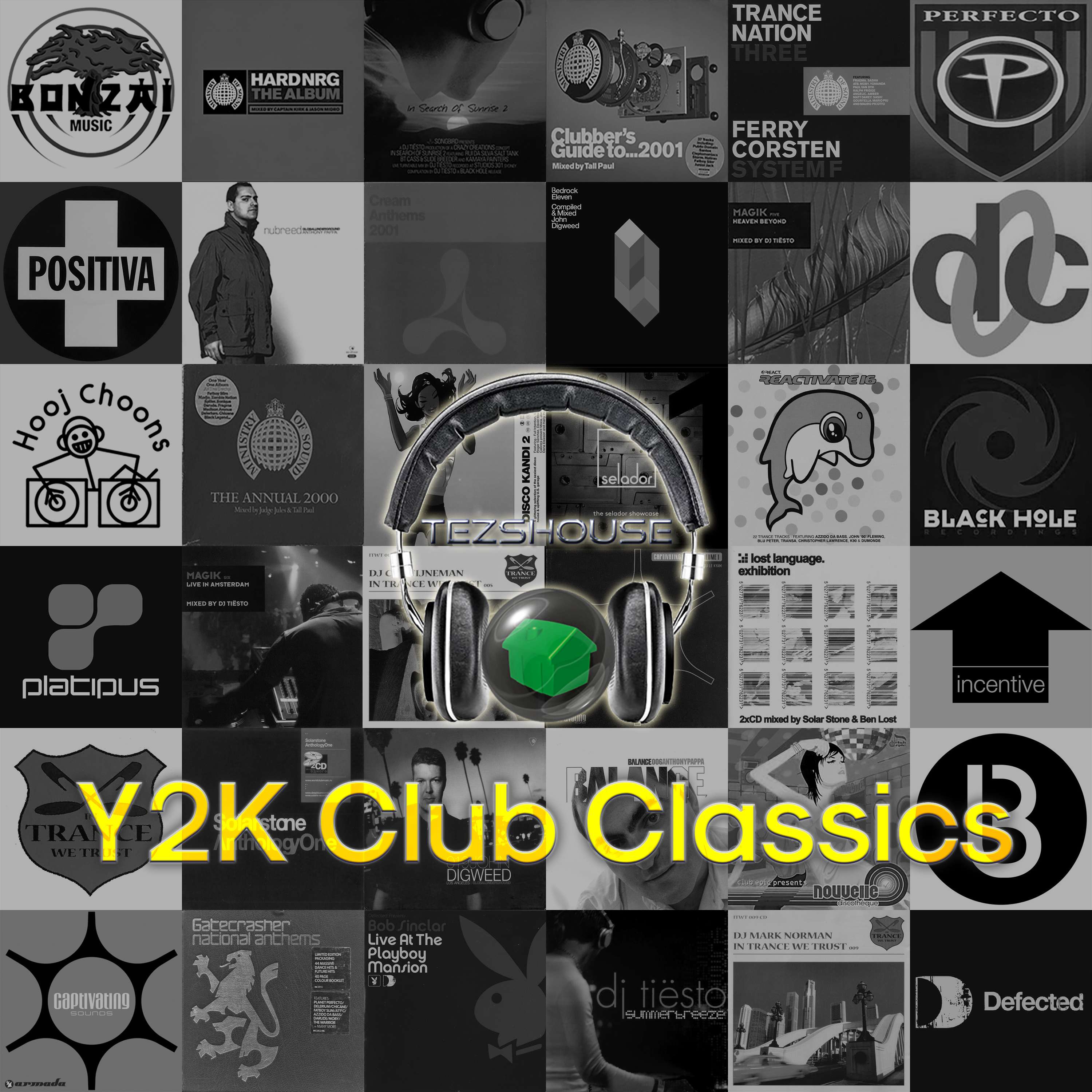 90s & 00s Club Classics - House, Trance & Techno Mixes by Tezshouse