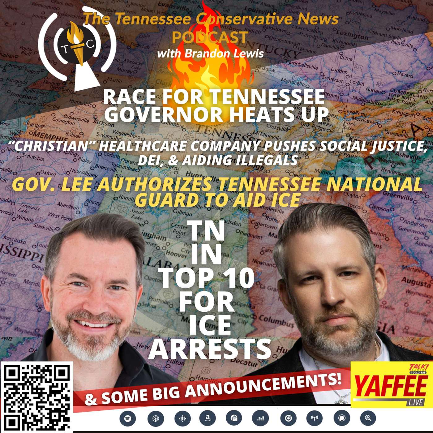 Tennessee in TOP 10 for ICE Arrests, Race for TN Governor Heats Up, TN Guard To Aid ICE & More!