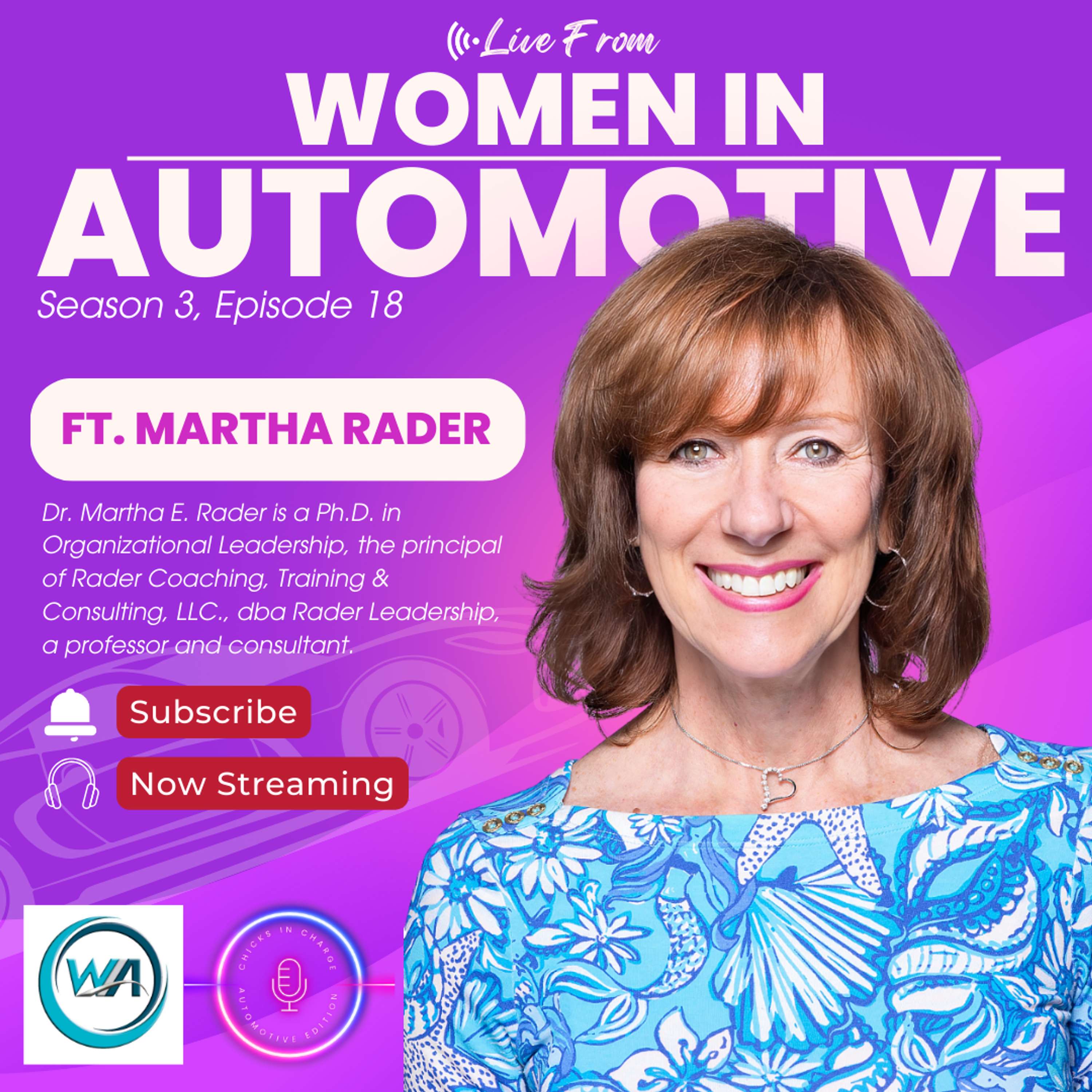 LIVE FROM WOMEN IN AUTOMOTIVE with Martha Rader