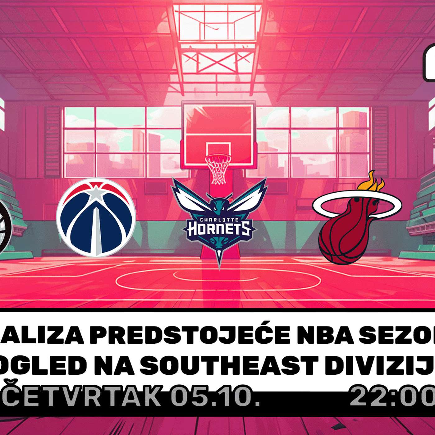 1 na 1 No. 48 | ANALIZA PREDSTOJEĆE NBA SEZONE : POGLED NA SOUTHEAST DIVIZIJU. Holidej u Bostonu! episode artwork