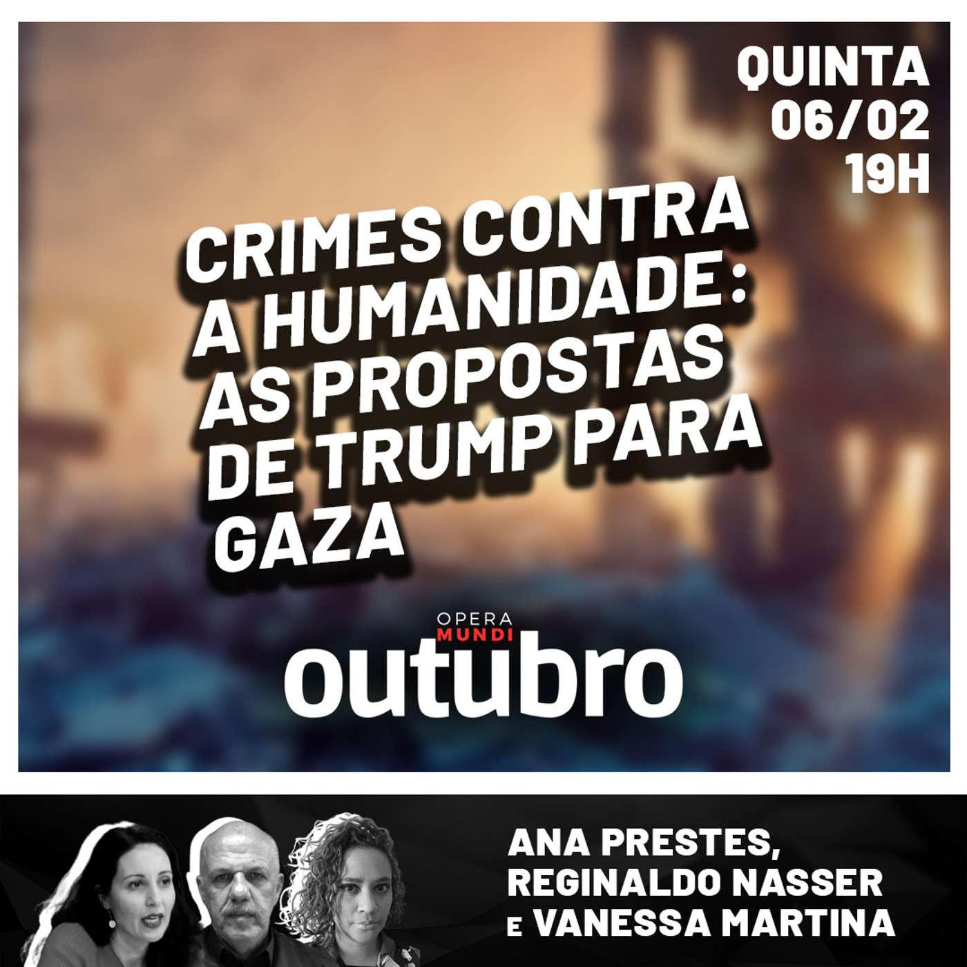 Outubro: tudo o que precisamos discutir