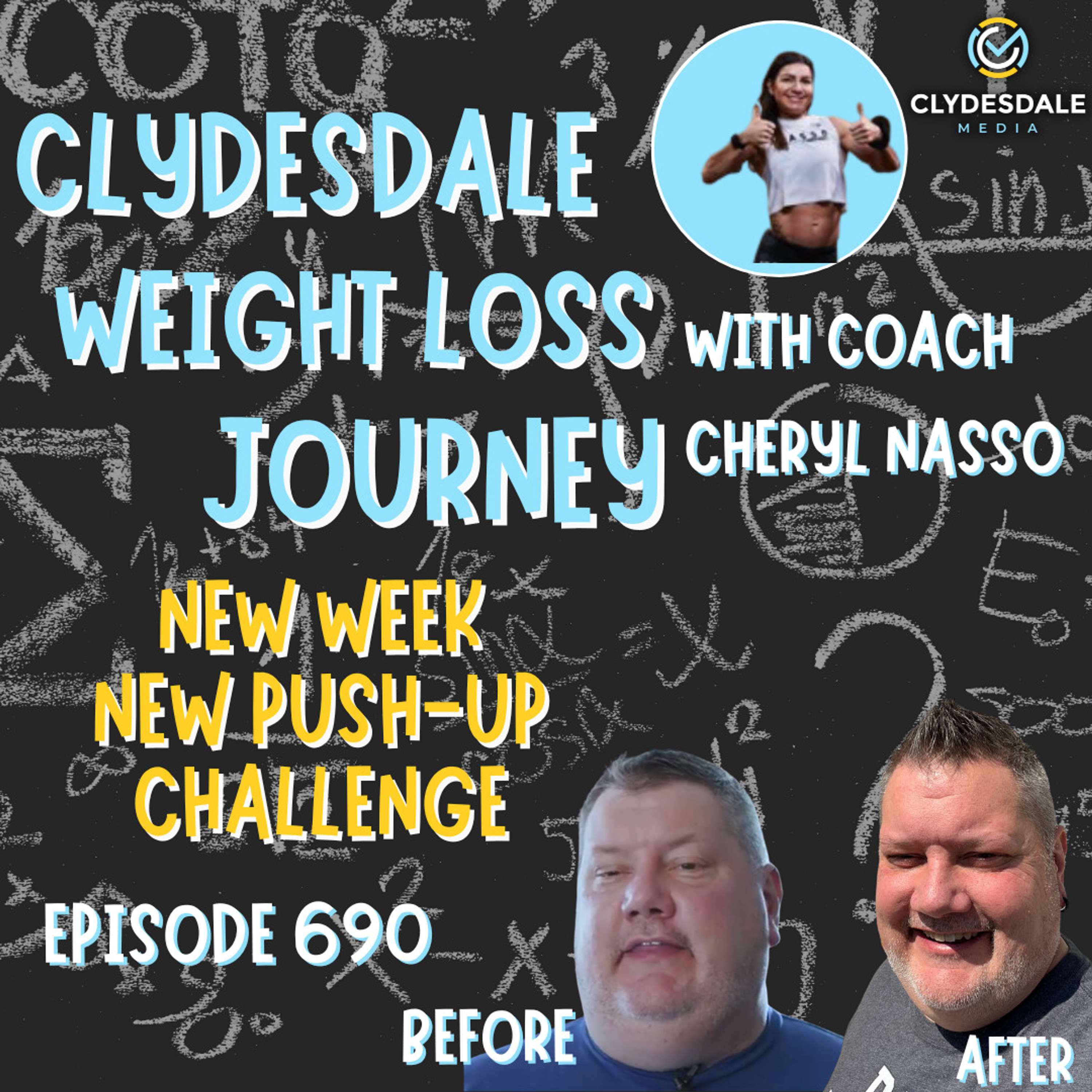 Clydesdale Media Weight Loss Journey - New Week, New Push-up Challenge