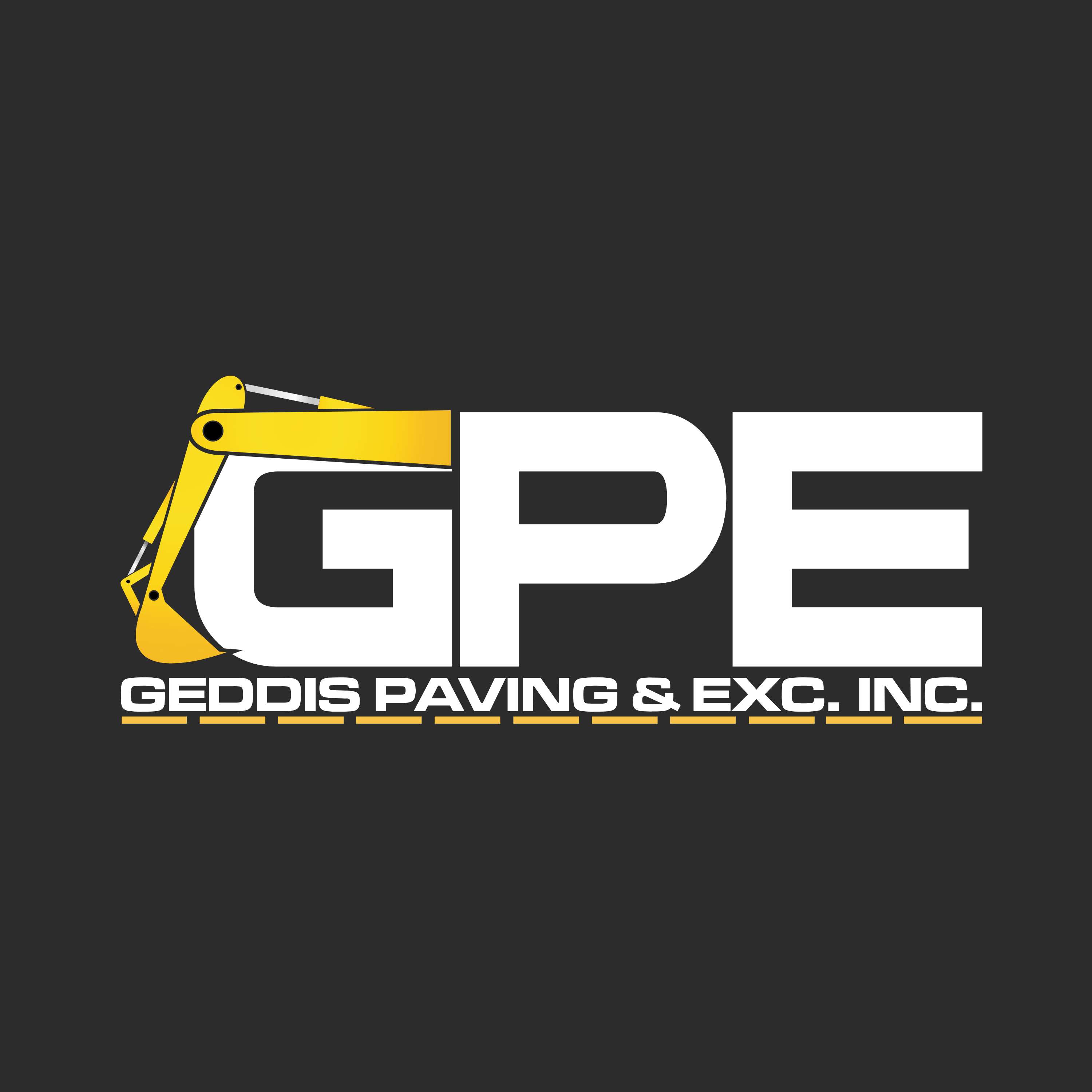 Geddis Paving & Excavating podcast artwork