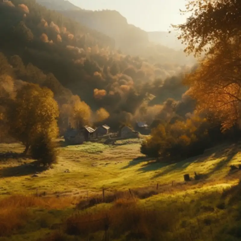Peaceful Nature Ambient Sounds in Northern Spain - Birds, Bees, Crickets