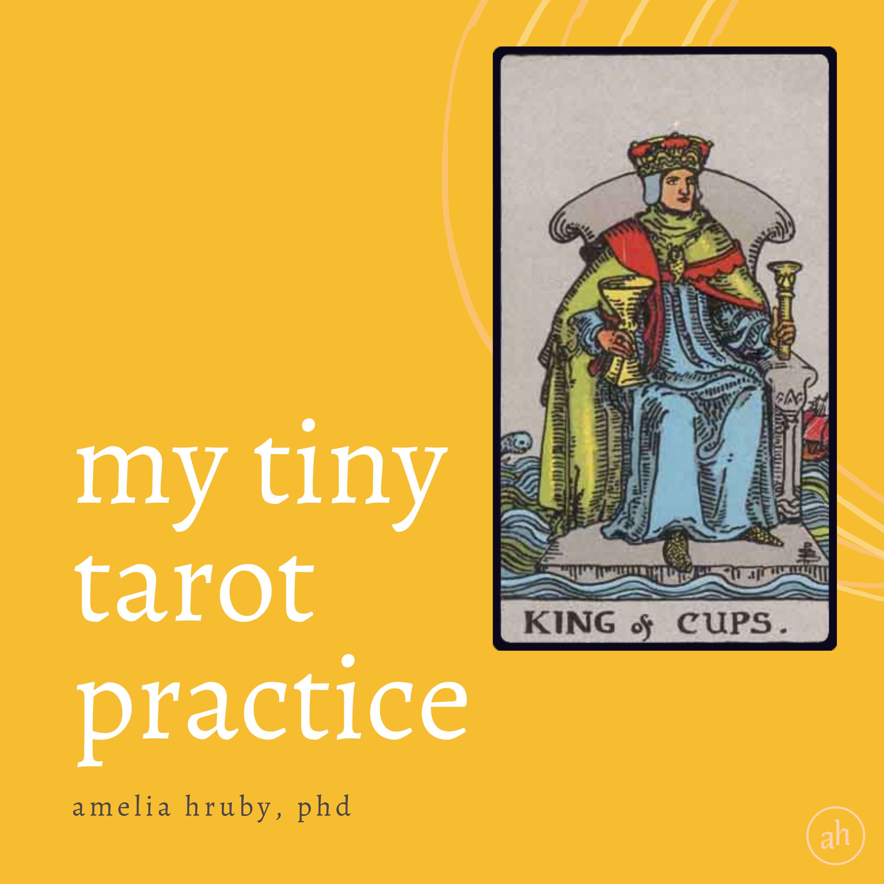 my tiny tarot practice
