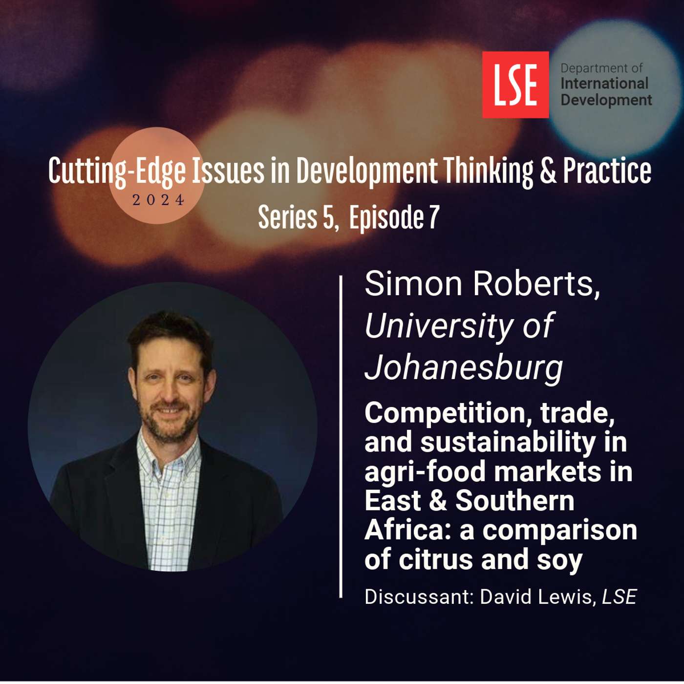 S5, E7 Competition, trade, and sustainability in agri-food markets in East & Southern Africa: a comparison of citrus and soy