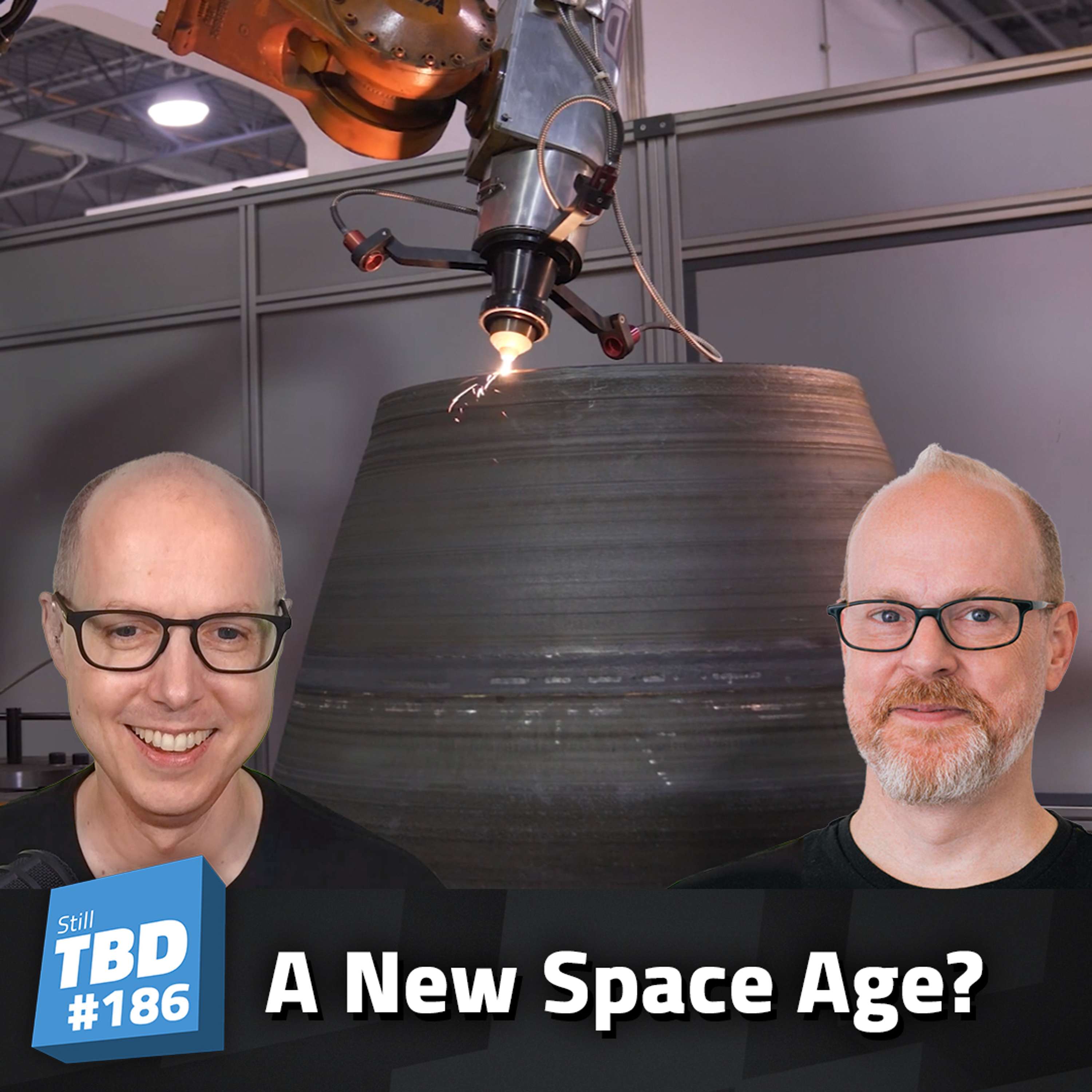 cover of episode 186: 3D Printing to Space?