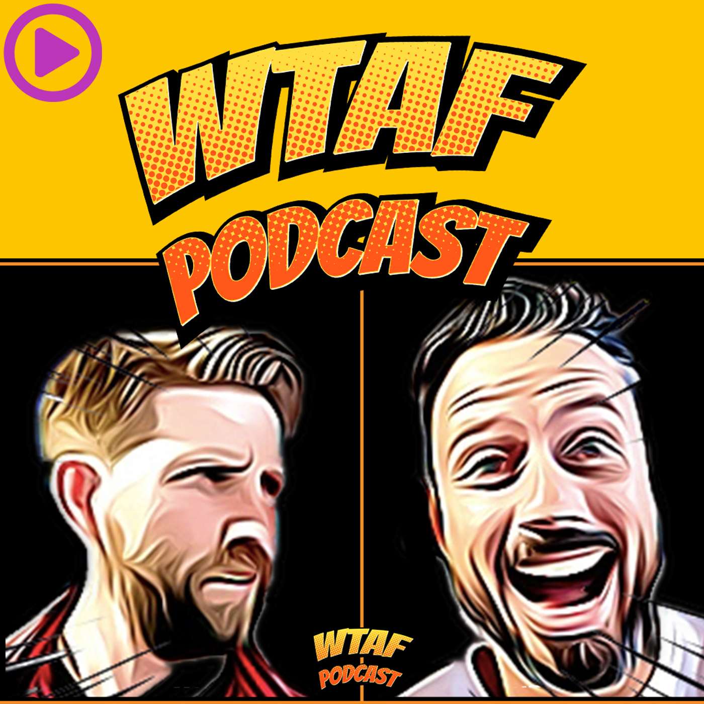 WTAF PAINT THE TOWN BLUE — WTAF PODCAST cover