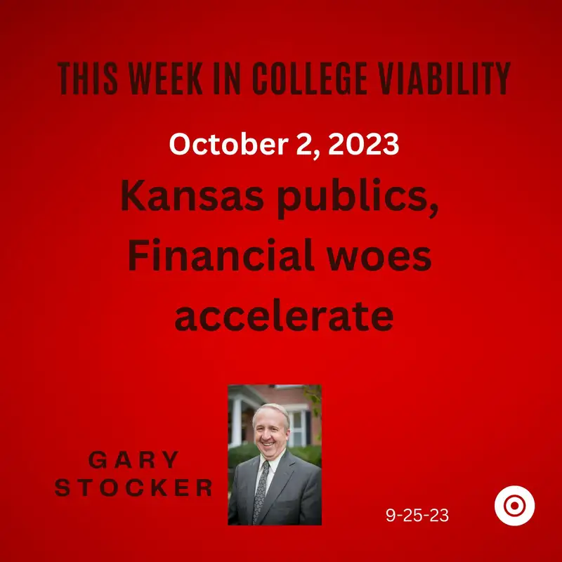 This Week in College Viability (TWICV) for October 2, 2023