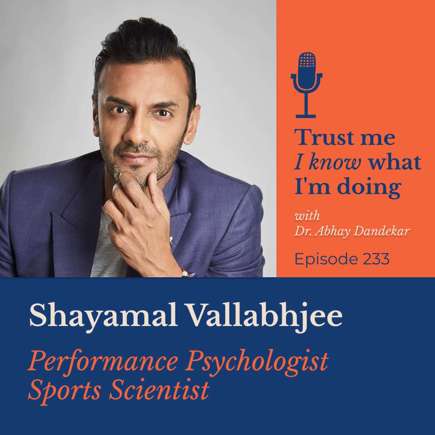 Shayamal Vallabhjee... on sports psychology and optimizing performance