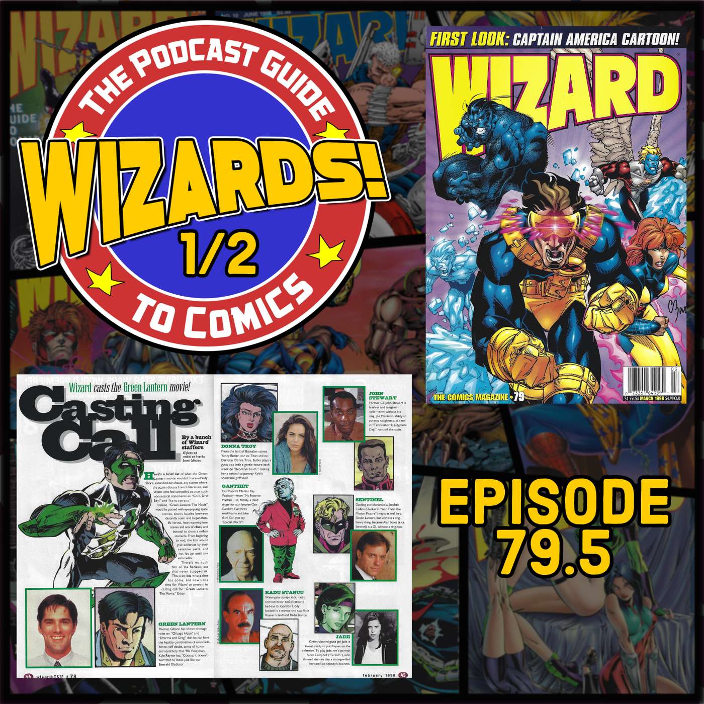 WIZARDS The Podcast Guide To Comics