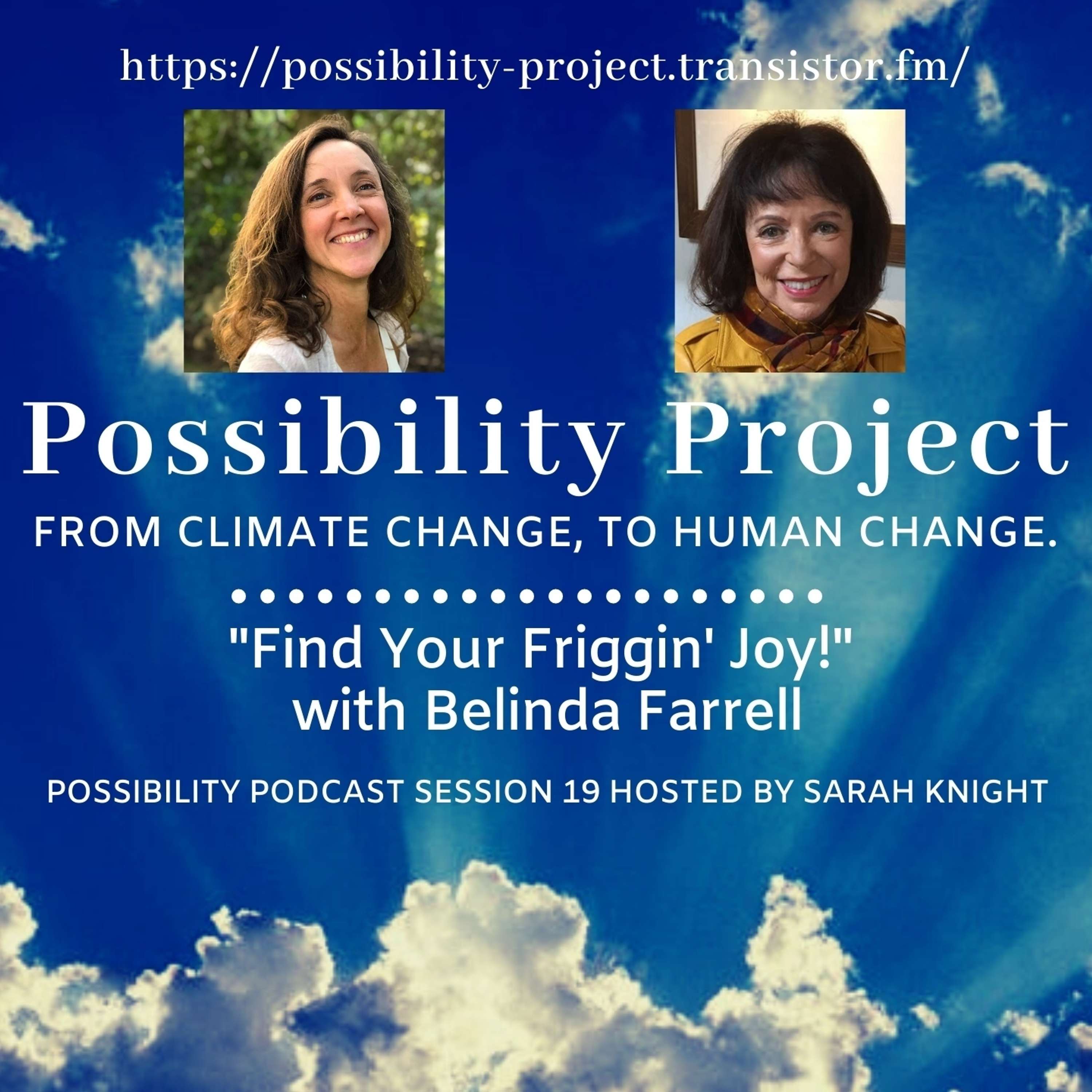 Find Your Friggin' Joy! Possibility Podcast Session 19