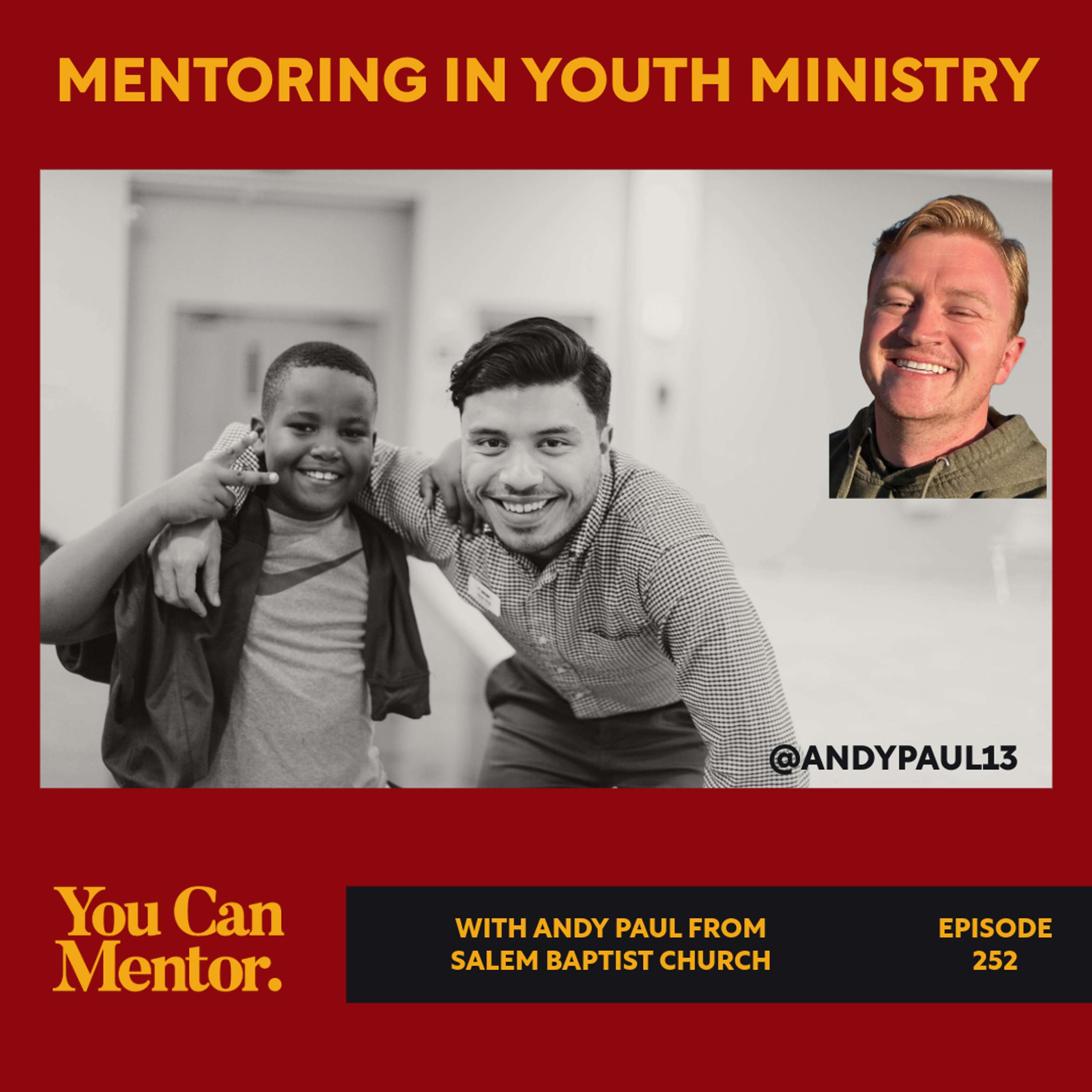 You Can Mentor: A Christian Youth Mentoring Podcast