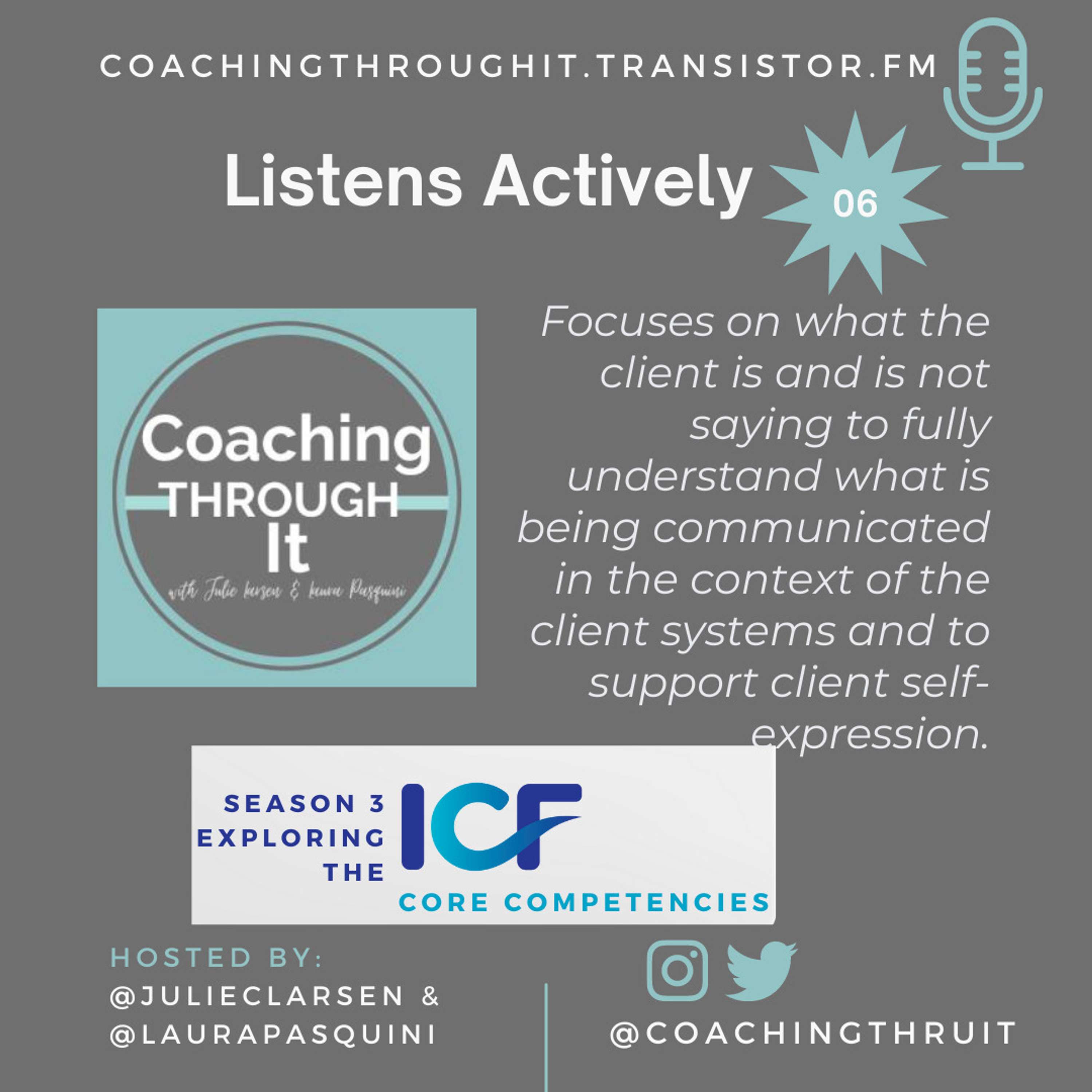 Coaching Through It