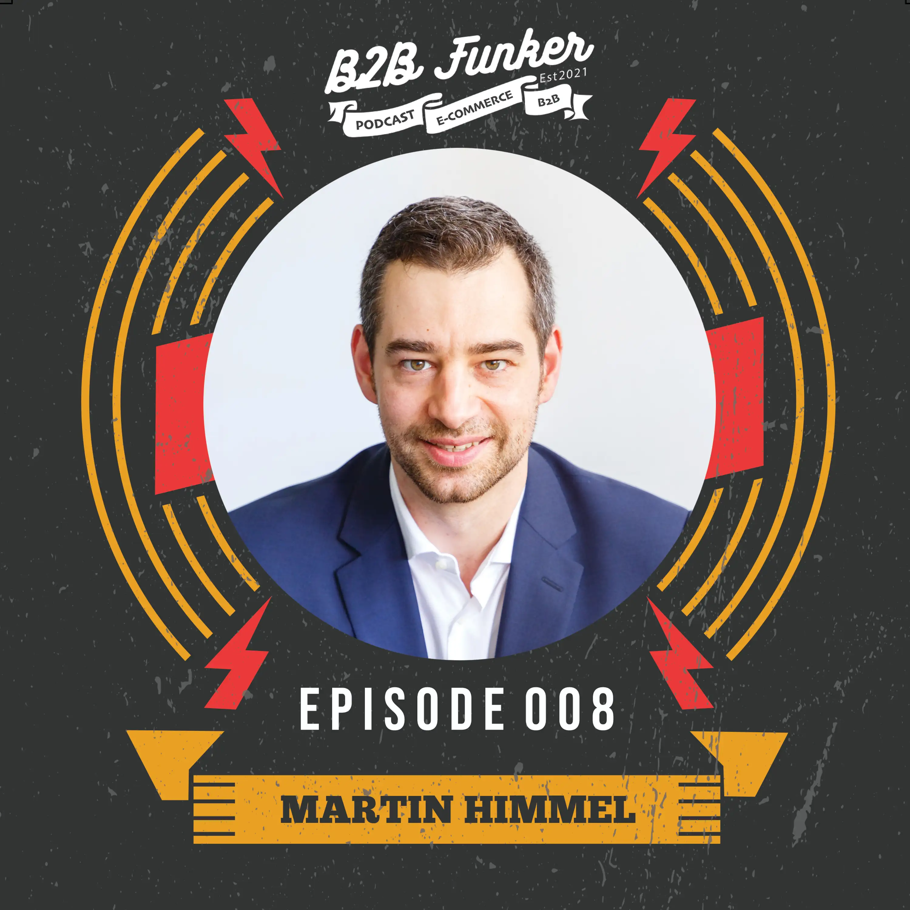 Podcast-Cover: B2B #008 - Funktioniert D2C für B2B Unternehmen? Mit Martin Himmel