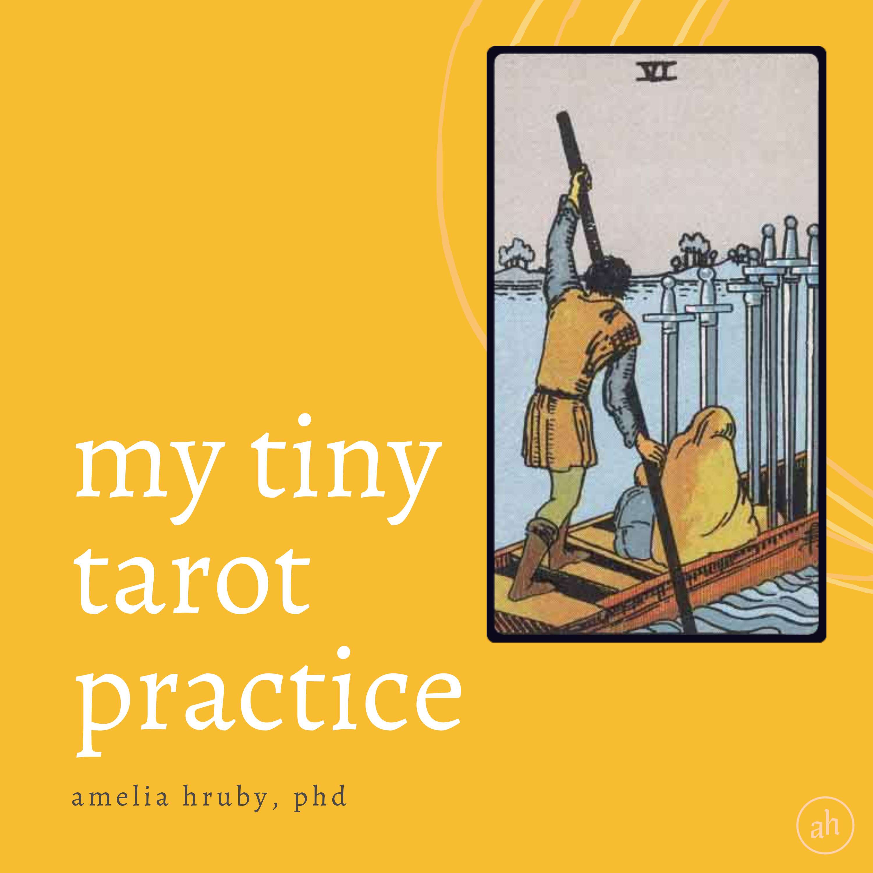 my tiny tarot practice