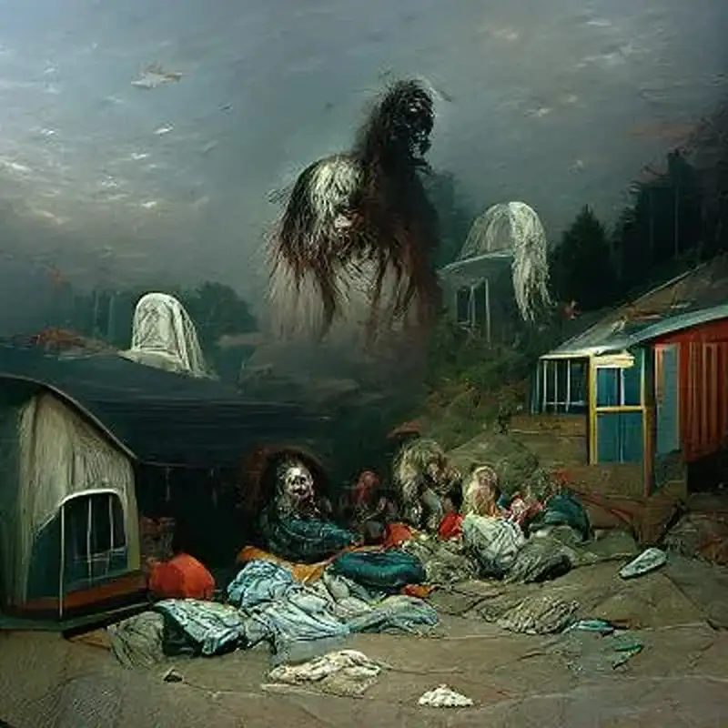 Haunted Trailer Park Wars 2 - Another Haunted Day at the Diner As Things get Spicy