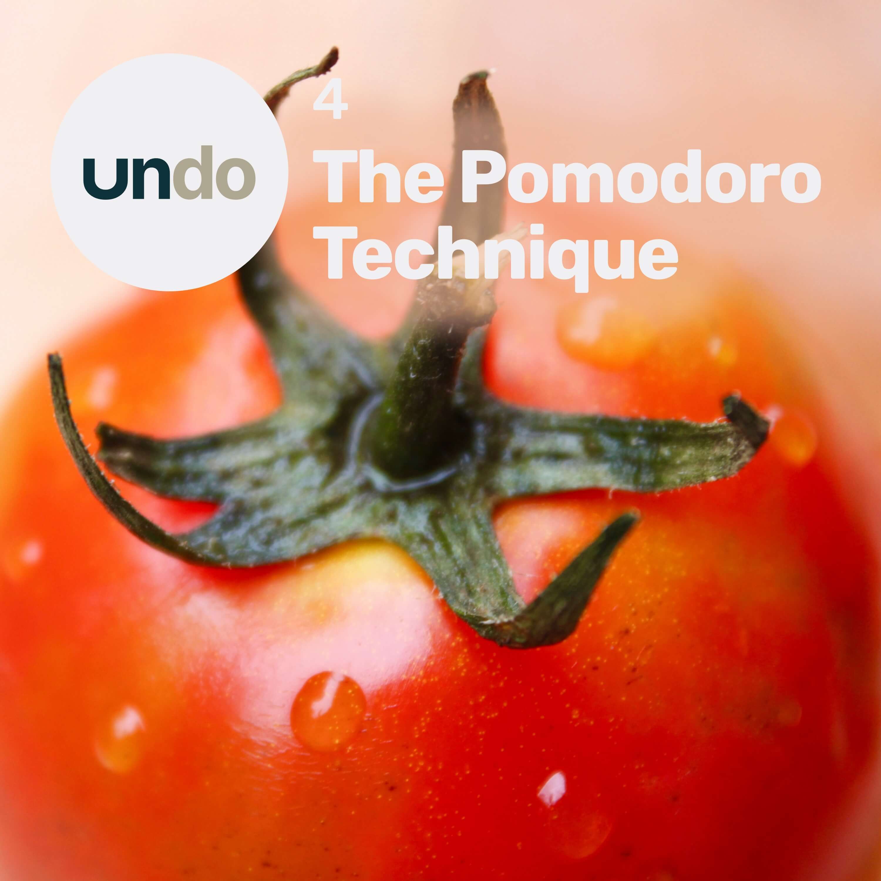 The tomato of productivity – the Pomodoro Technique